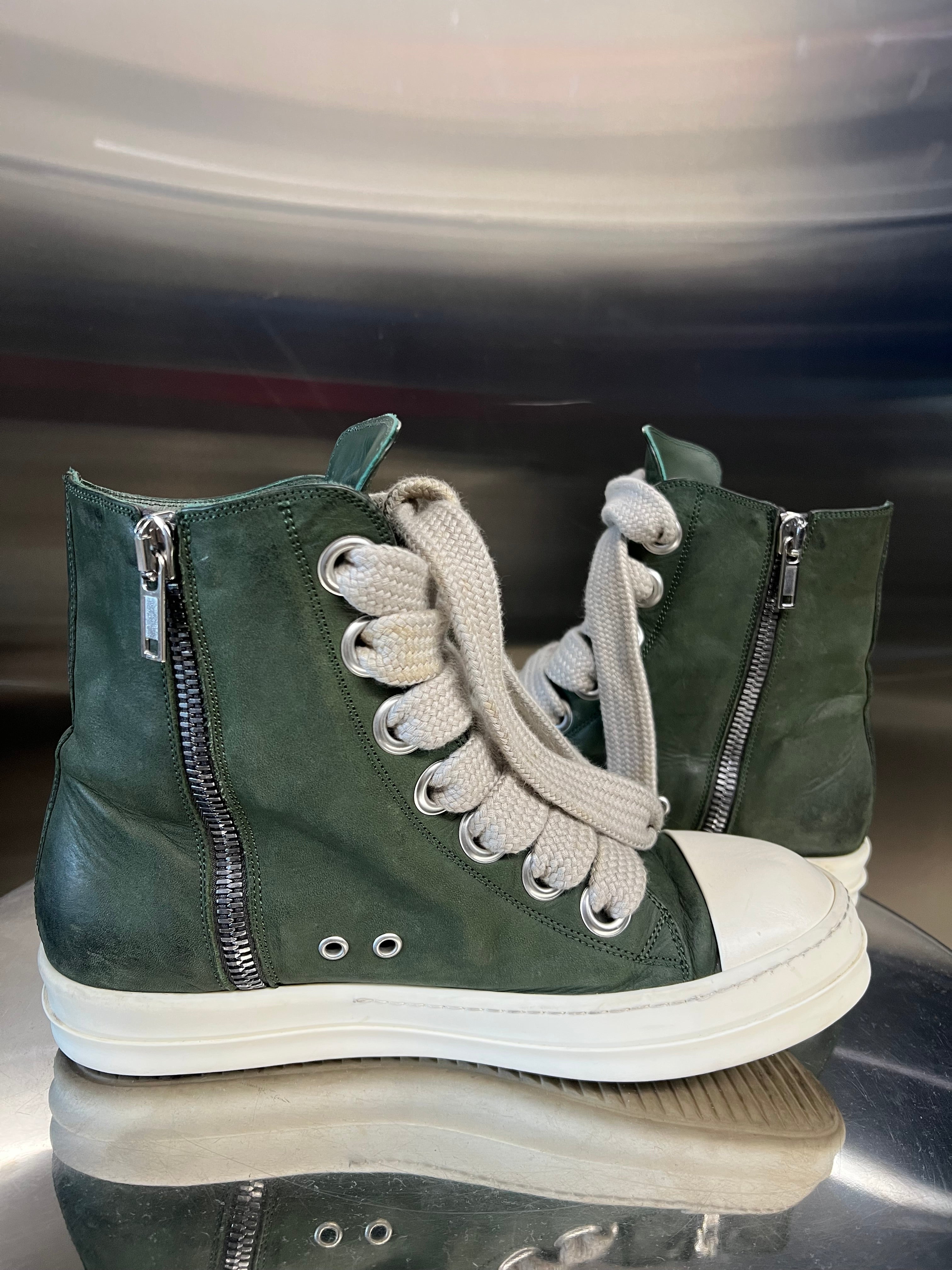 Rick Owens Porterville Jumbo laced High-top sneaker