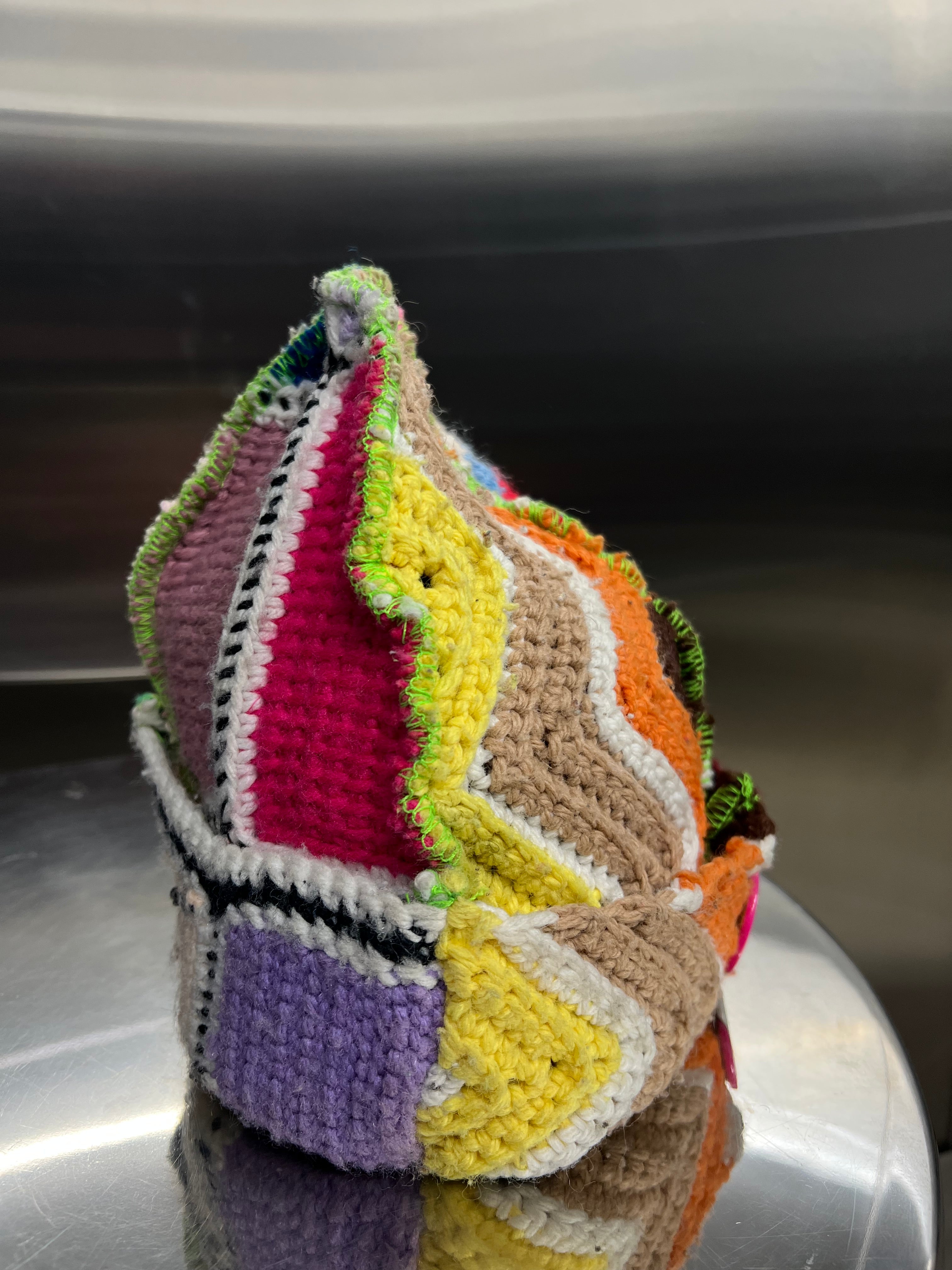 Better with age 1/1 Multi-knit beanie