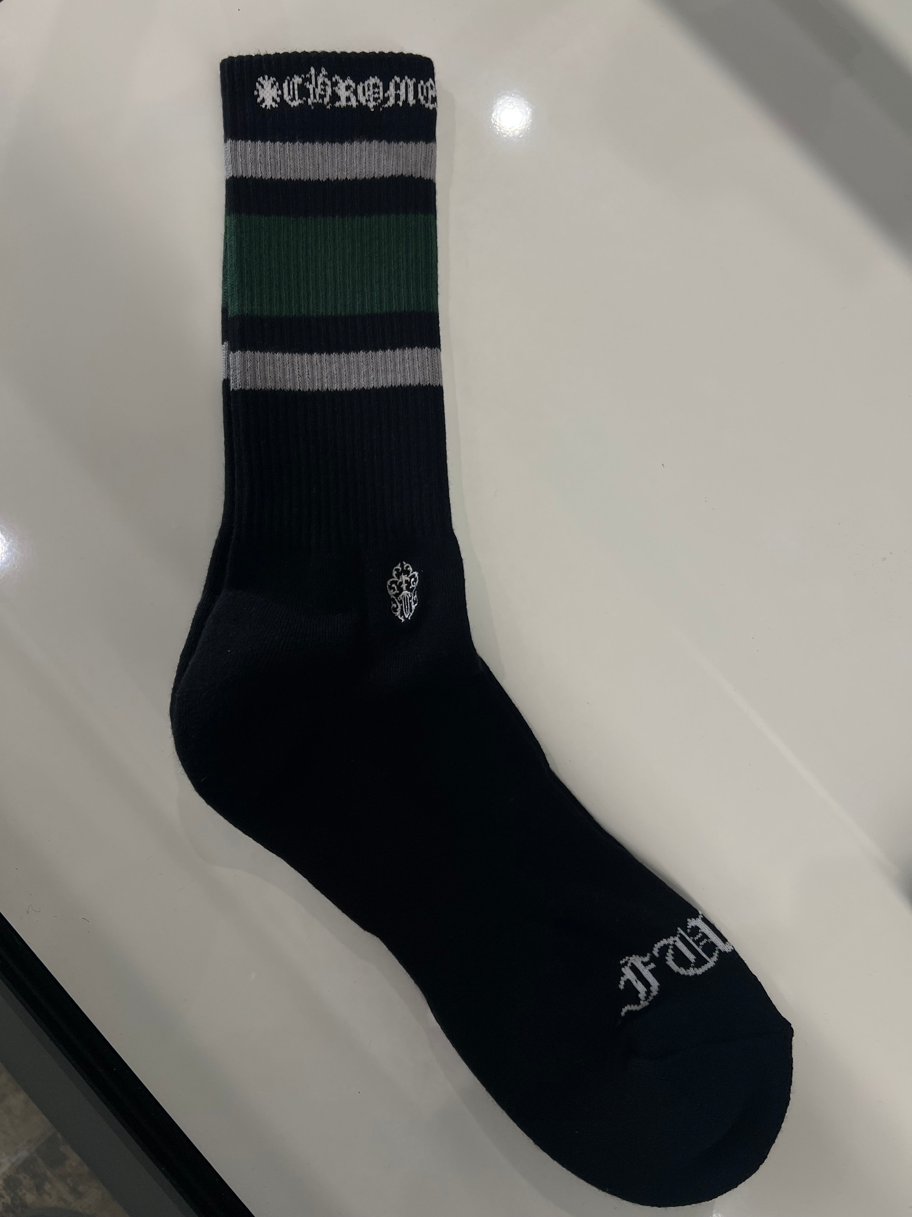 Chrome Hearts Striped Socks