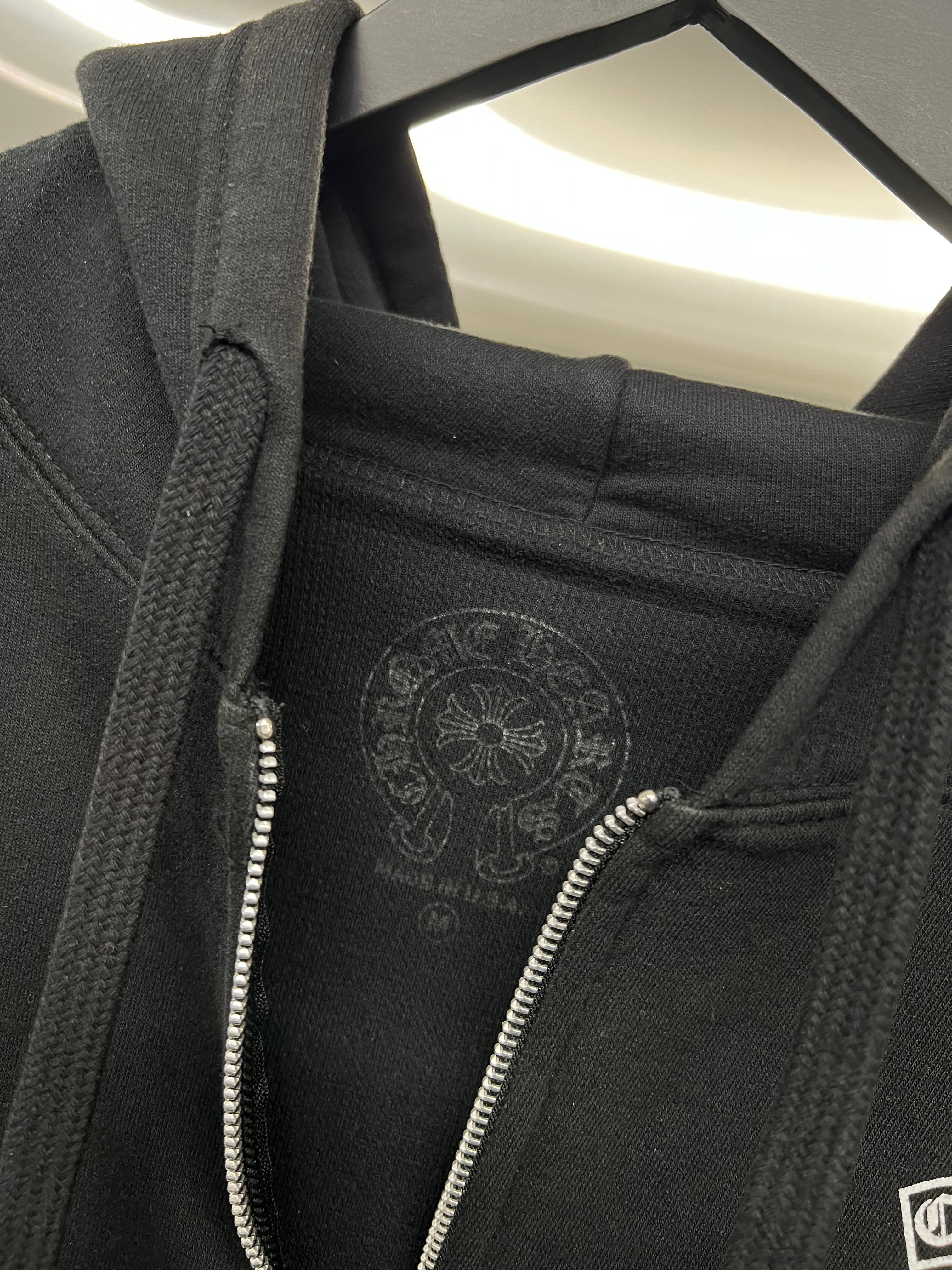 Chrome Hearts “T Bar” Thermal Zip Up