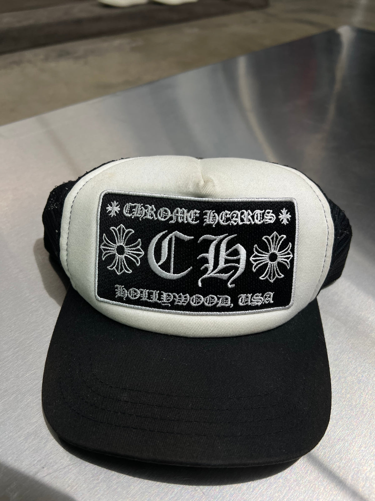 Chrome Hearts “CH Hollywood” Trucker hat