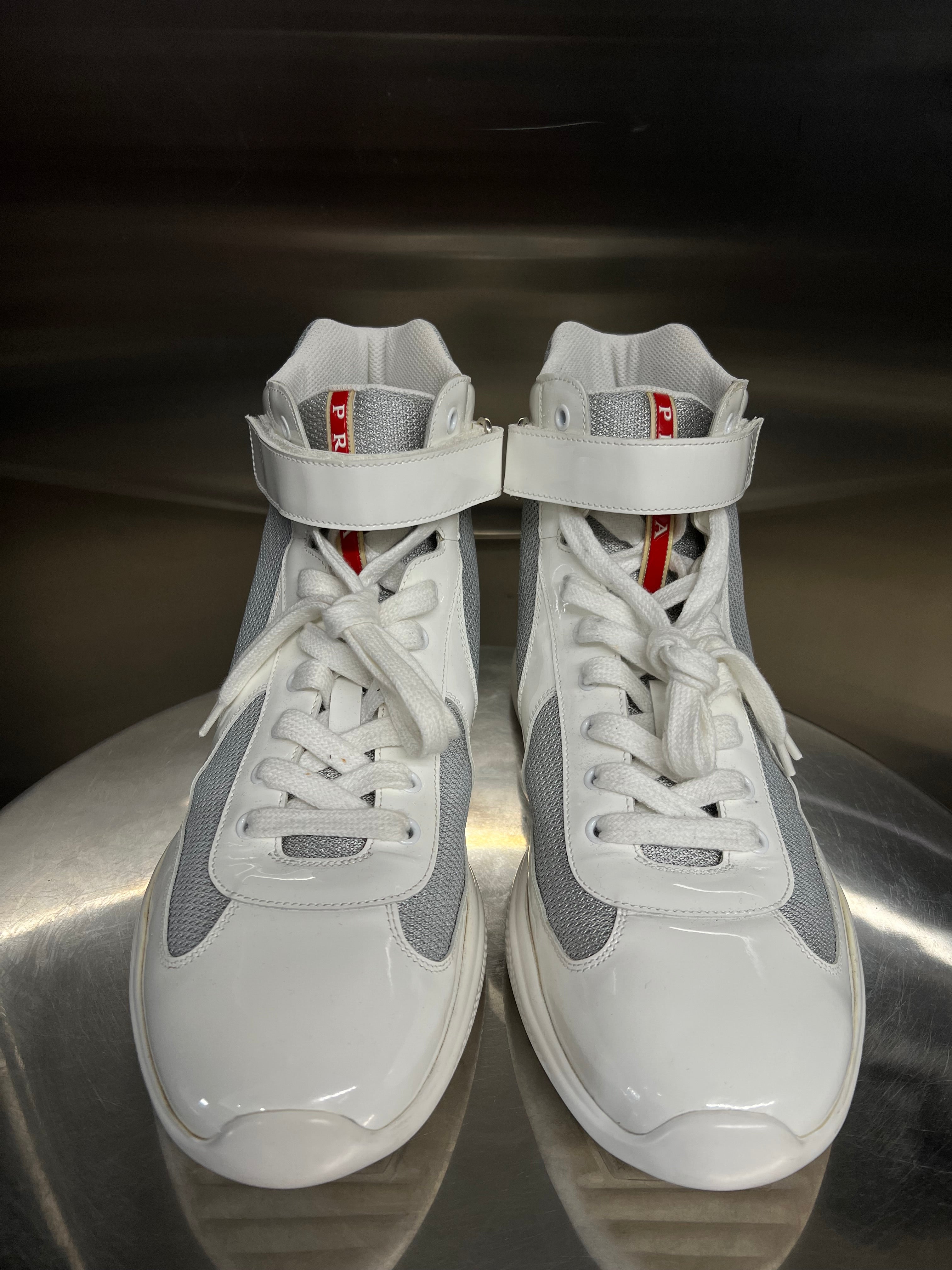 Prada America Cups High-top Sneakers