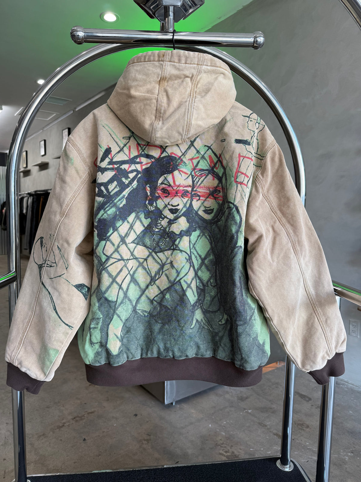 Supreme Rita Ackermann Work Jacket