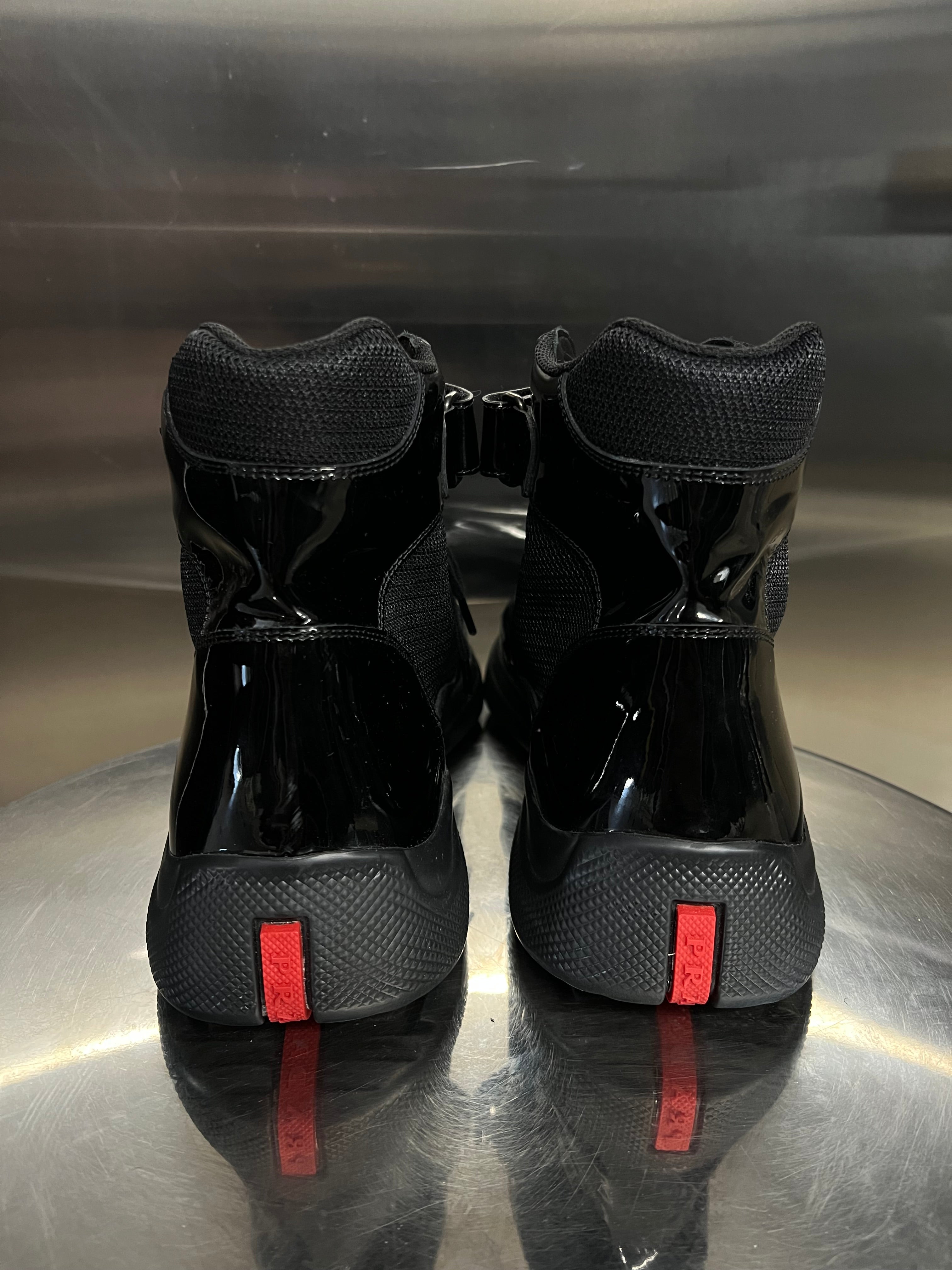 Prada America Cups High-top Sneakers