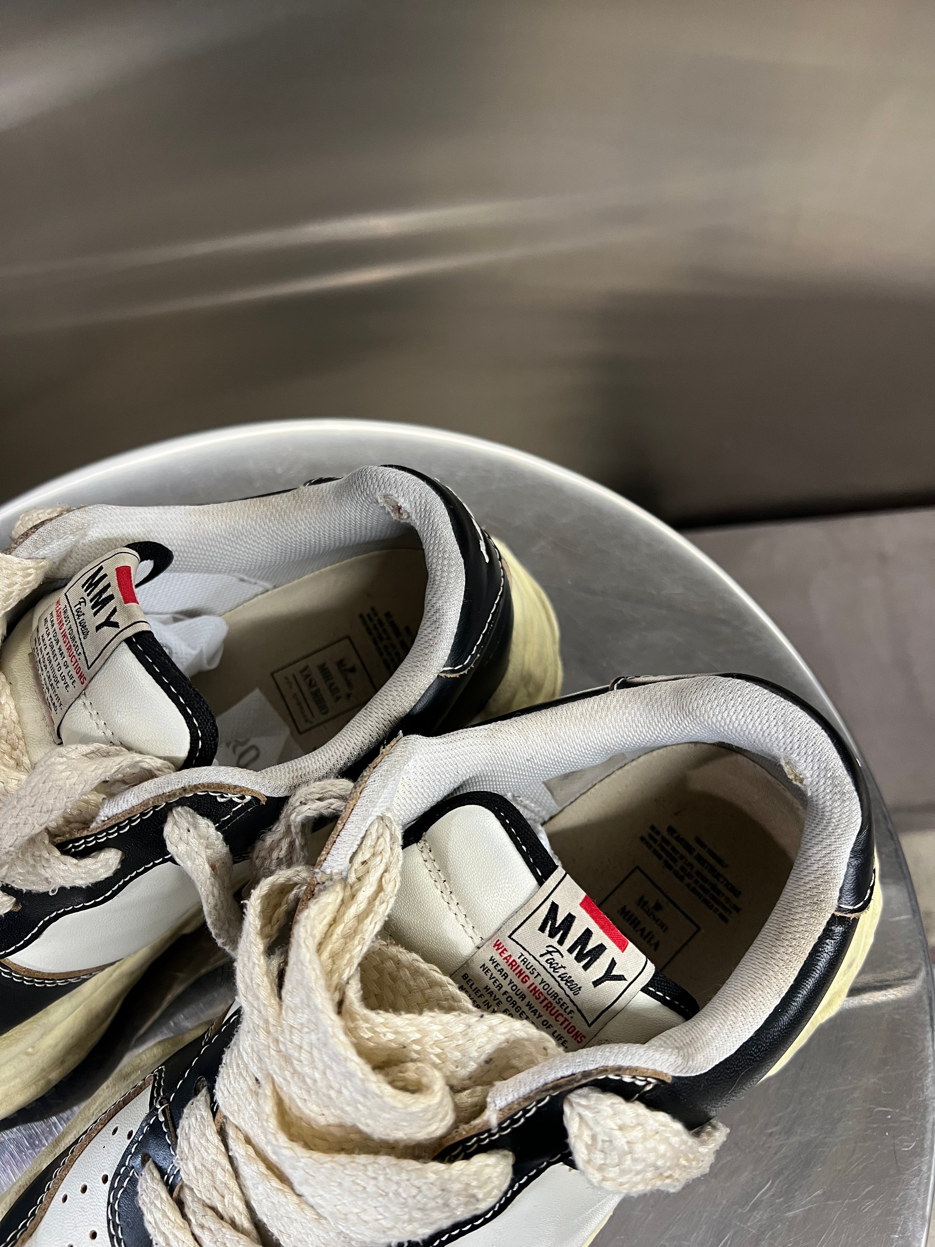 MMY Wayne OG sole vintage leather sneaker low