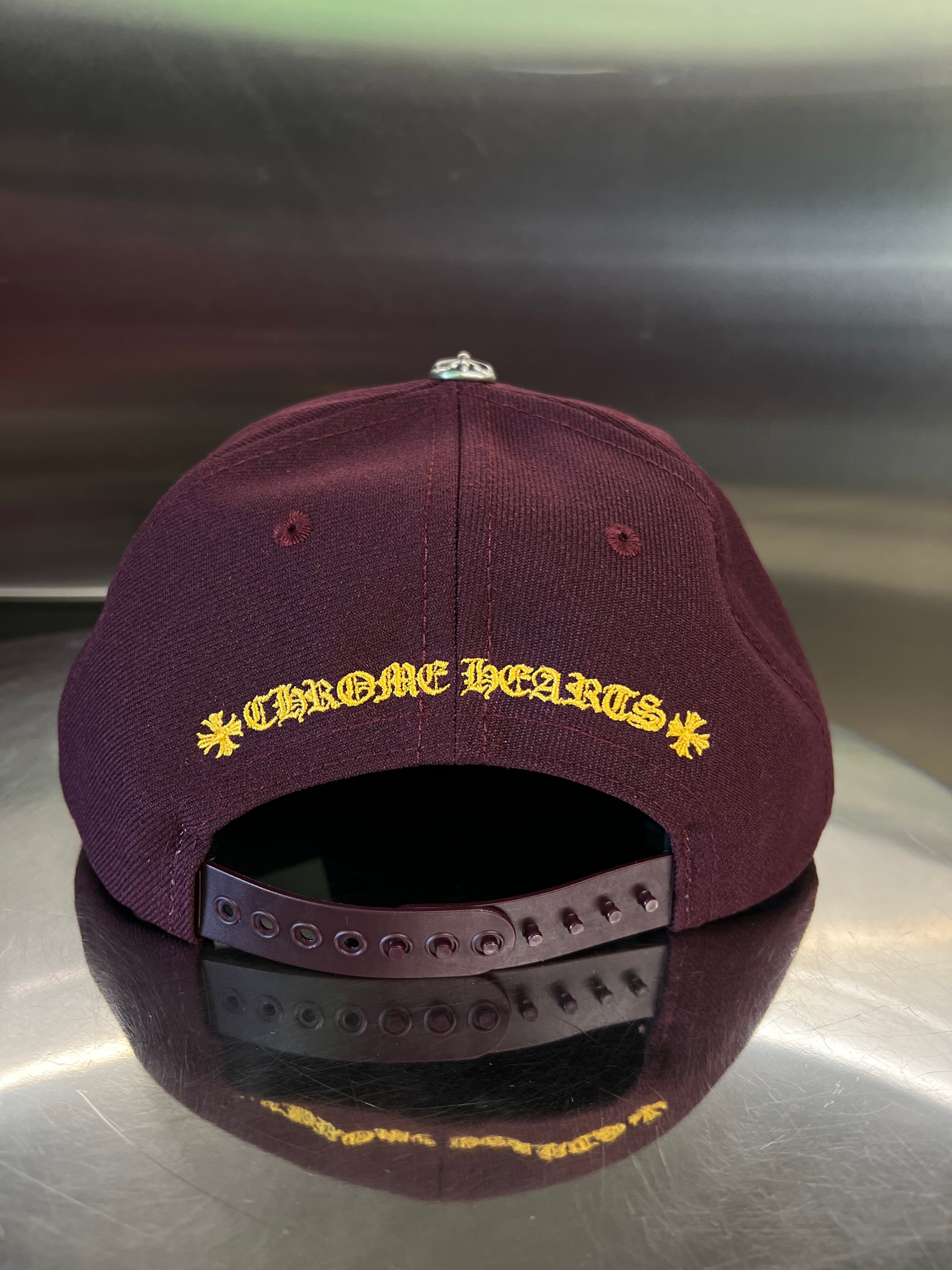 Chrome Hearts Embroidered CH Logo Baseball Hat