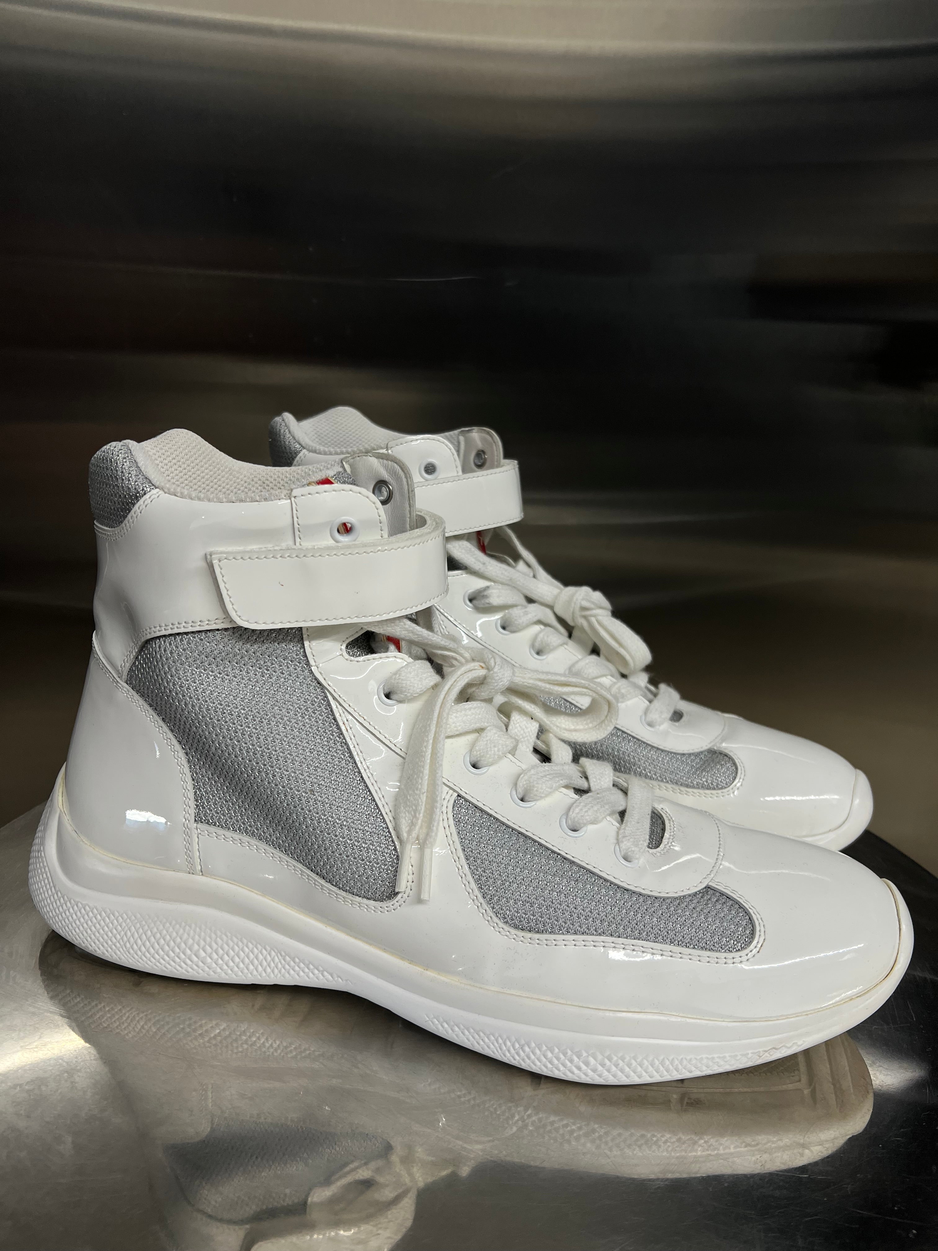 Prada America Cups High-top Sneakers
