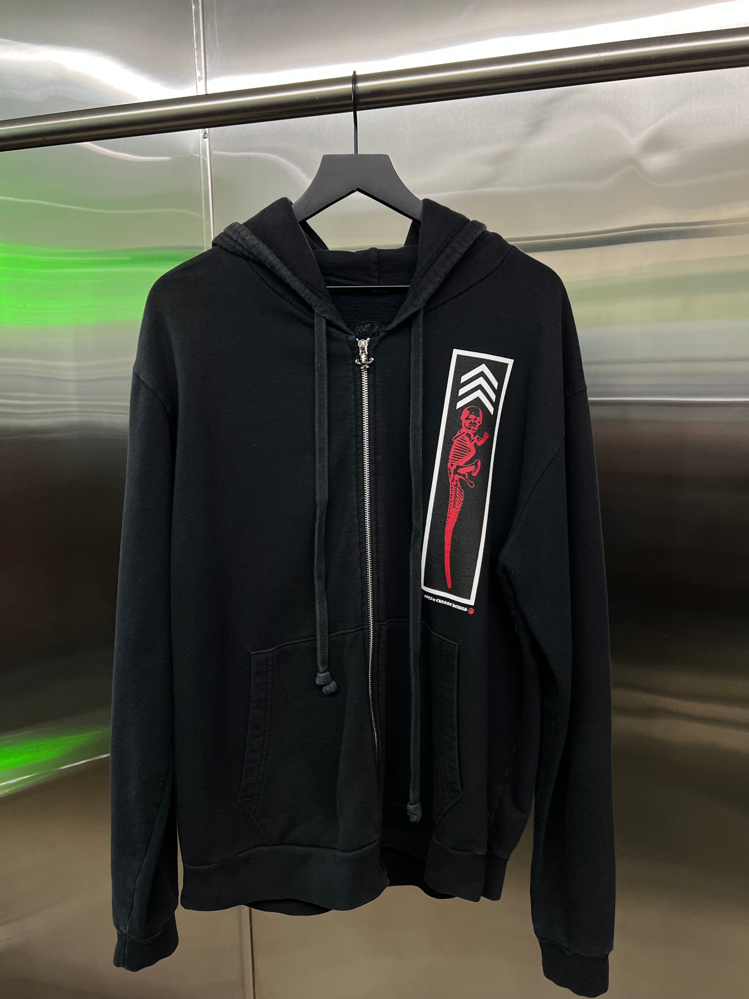 Chrome Hearts x Foti Zip up hoodie