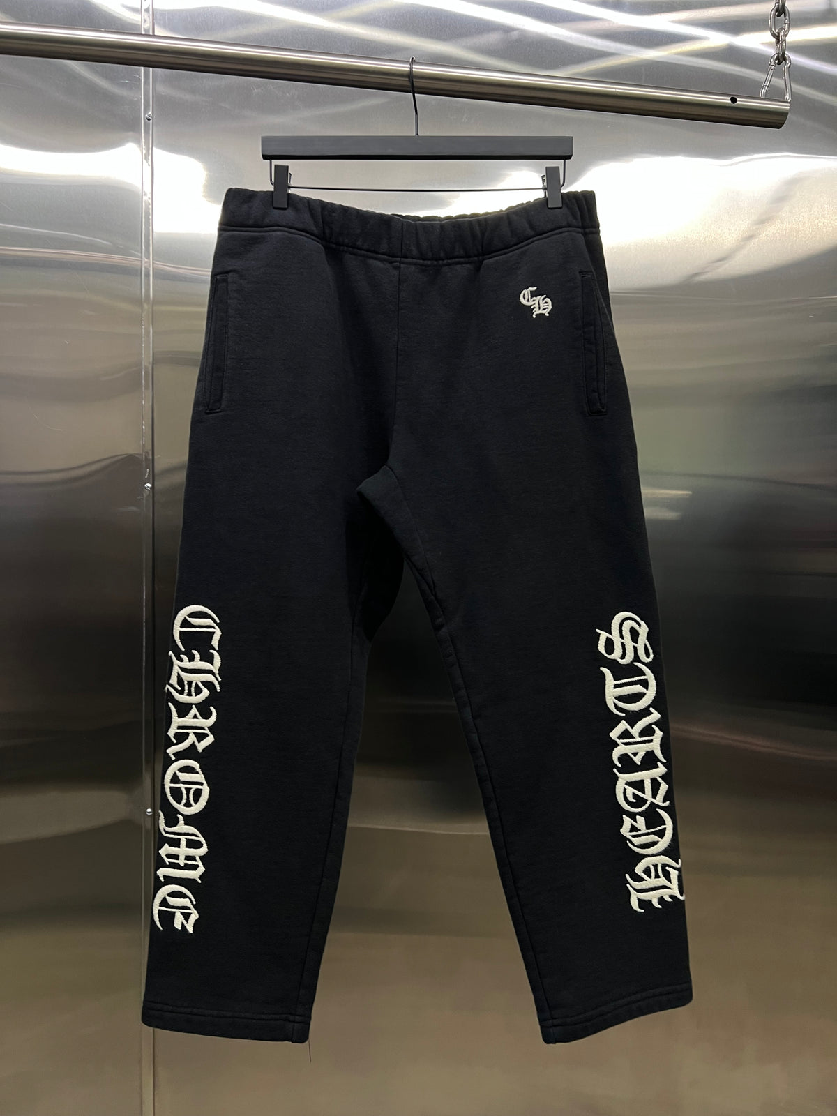 Chrome Hearts “slow ride” embroidered sweatpants