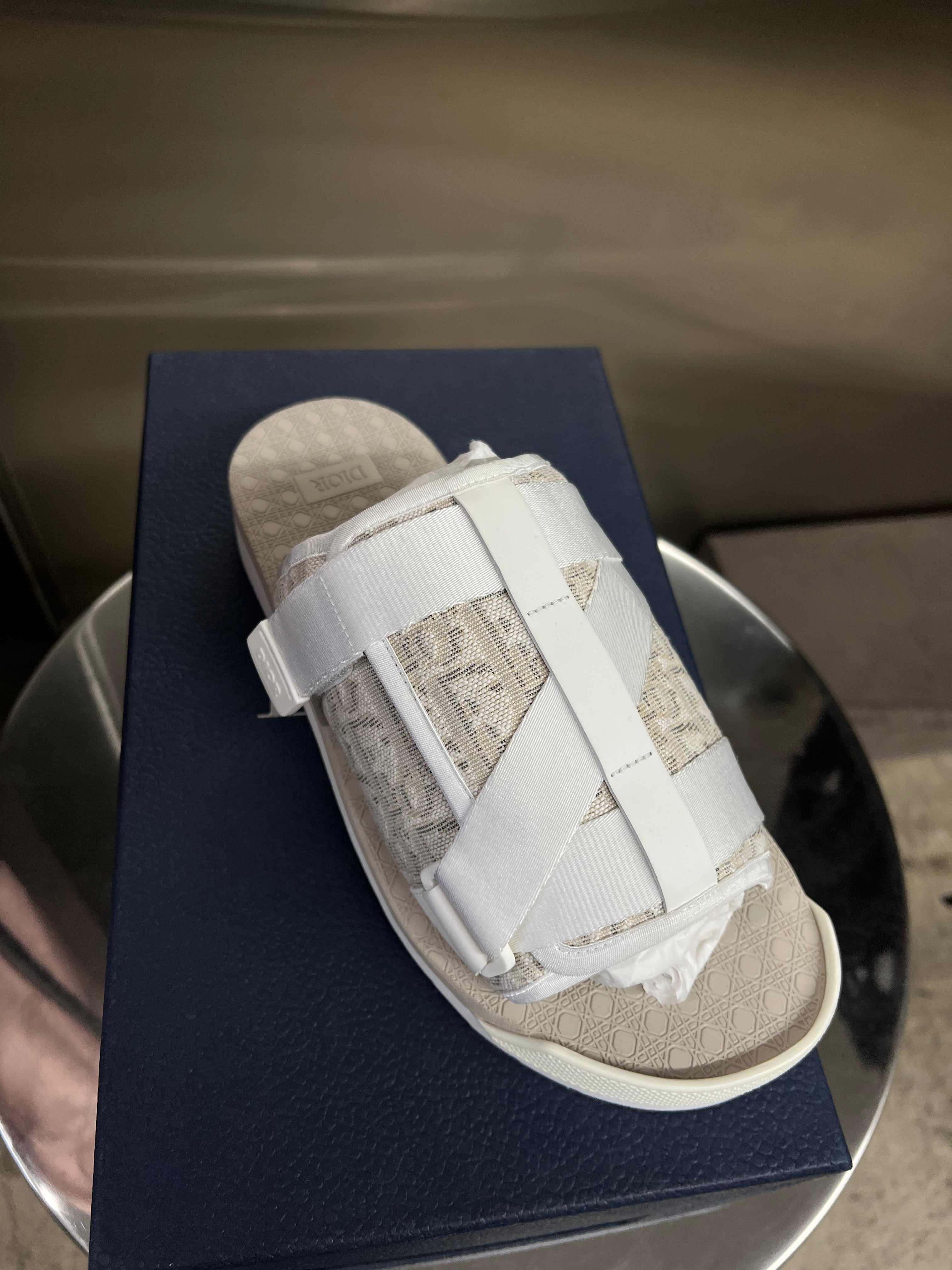 Dior Alpha Oblique slide
