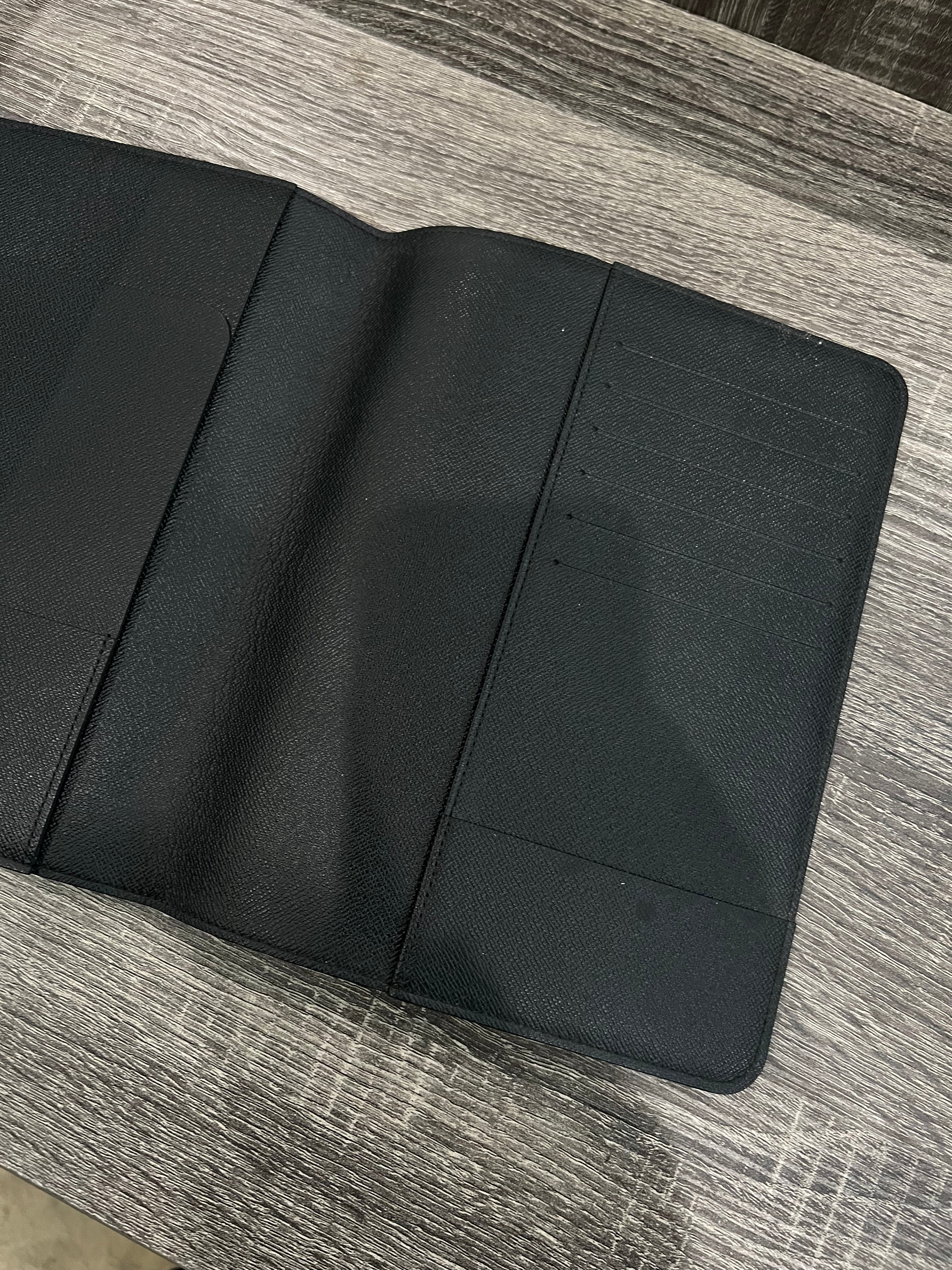 Louis Vuitton Damier Graphite Desk Agenda Cover