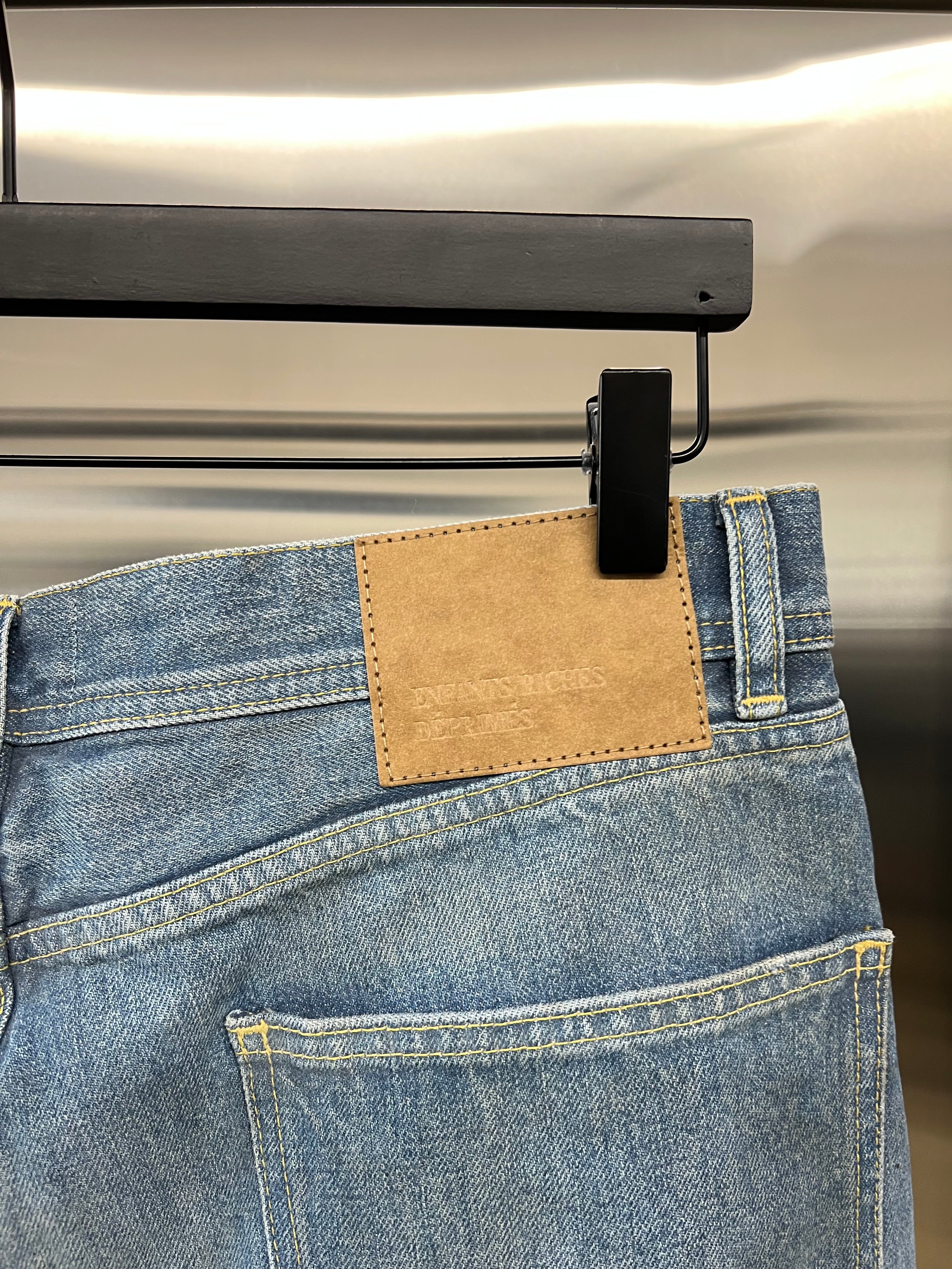 Enfant Riches Deprimes Straight- leg distressed jeans