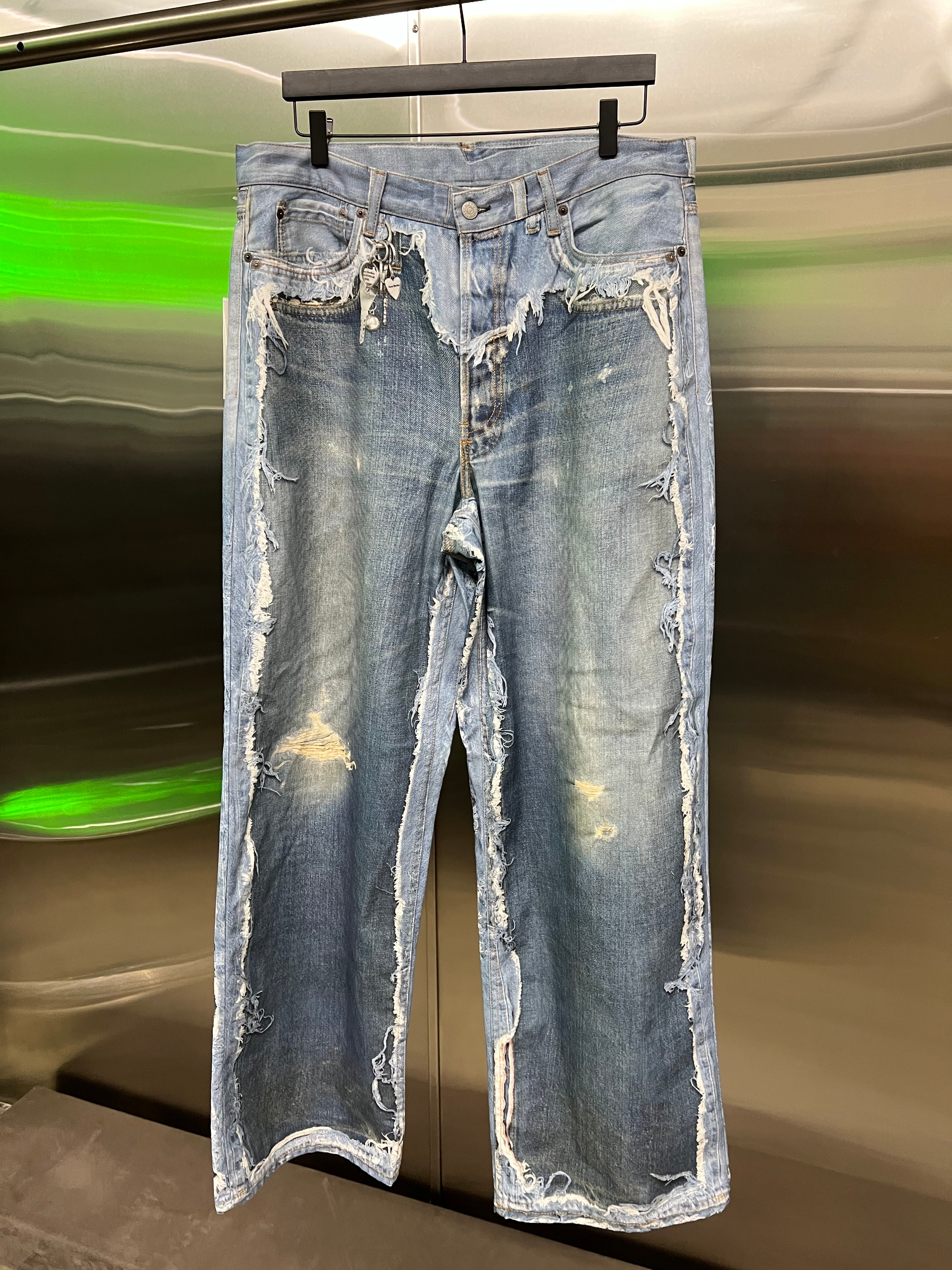 Acne Studios 1981 Trompe-l'œil Wide-Leg Jeans