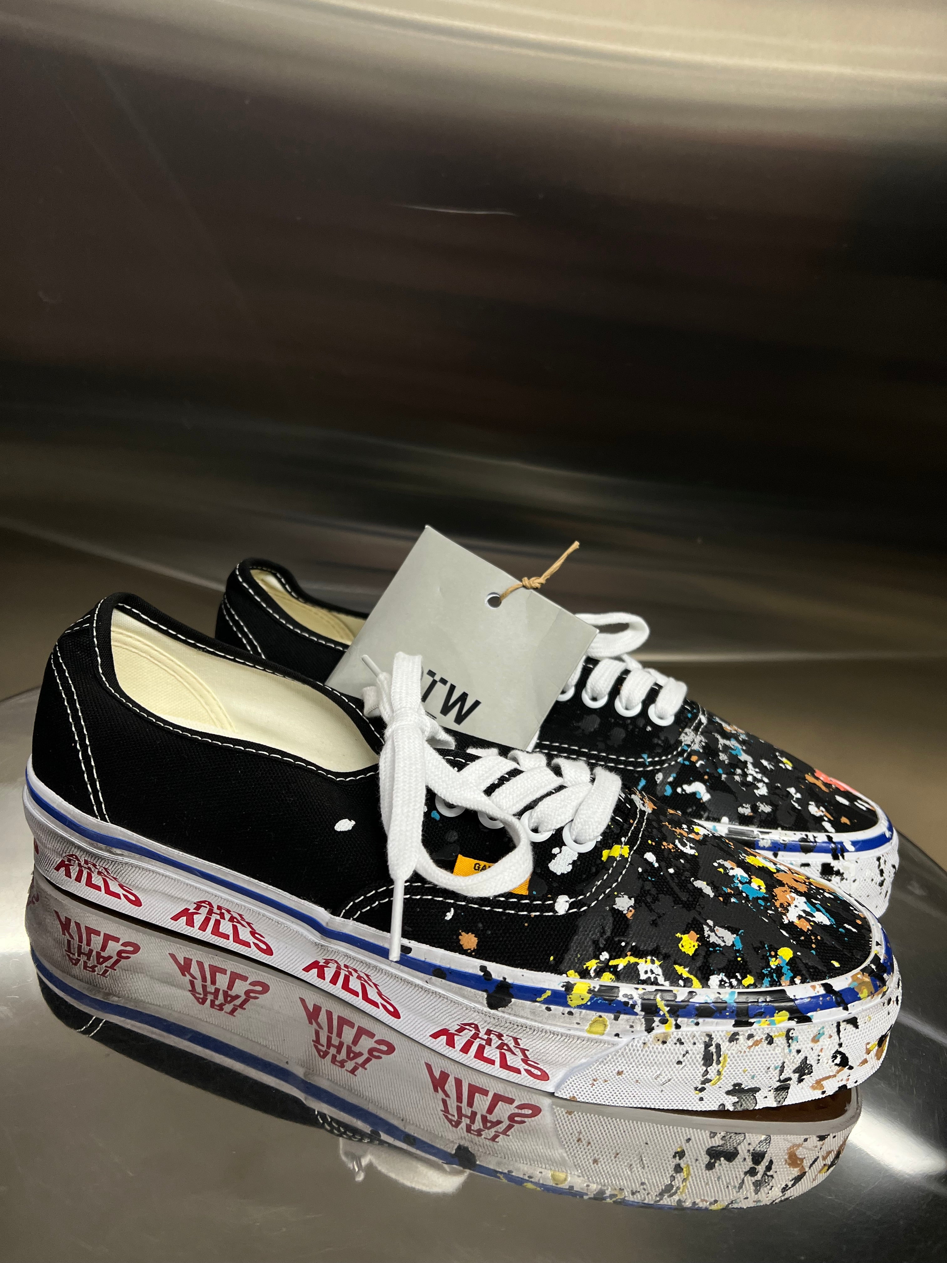 Vans Gallery Dept ATK Authenic Reisssue 44 paint splatter