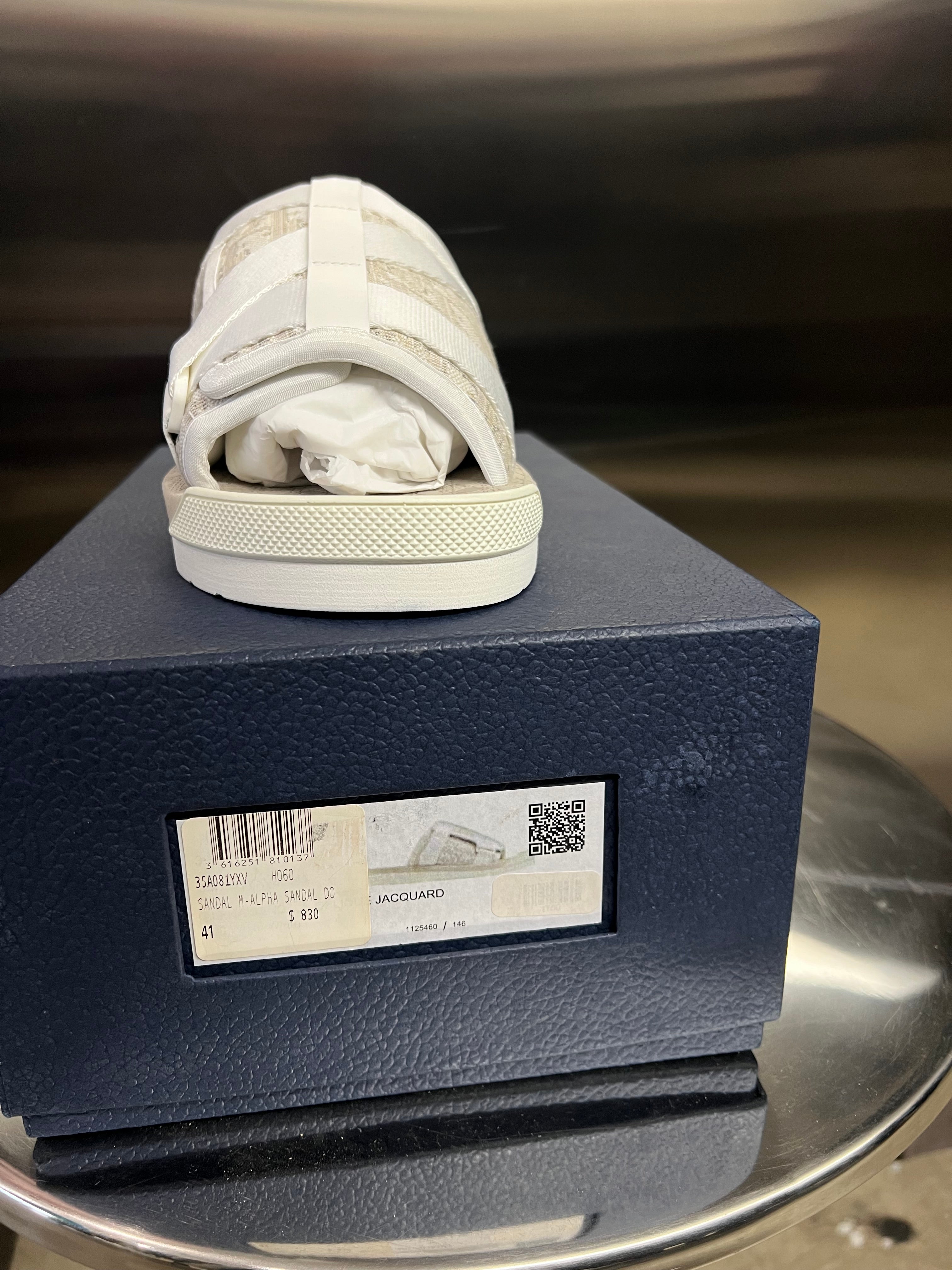 Dior Alpha Oblique slide