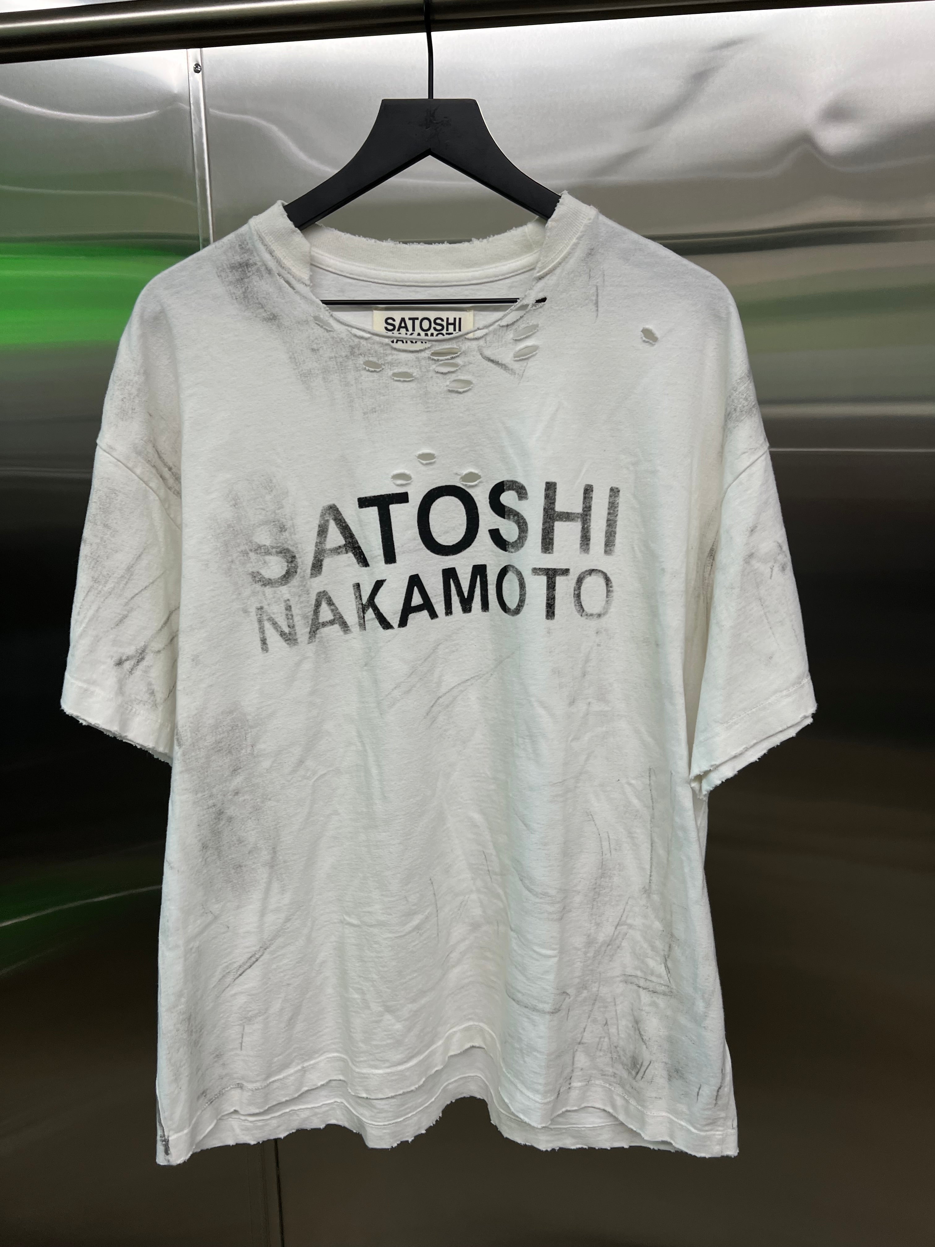 Satoshi Nakamoto trashed tee