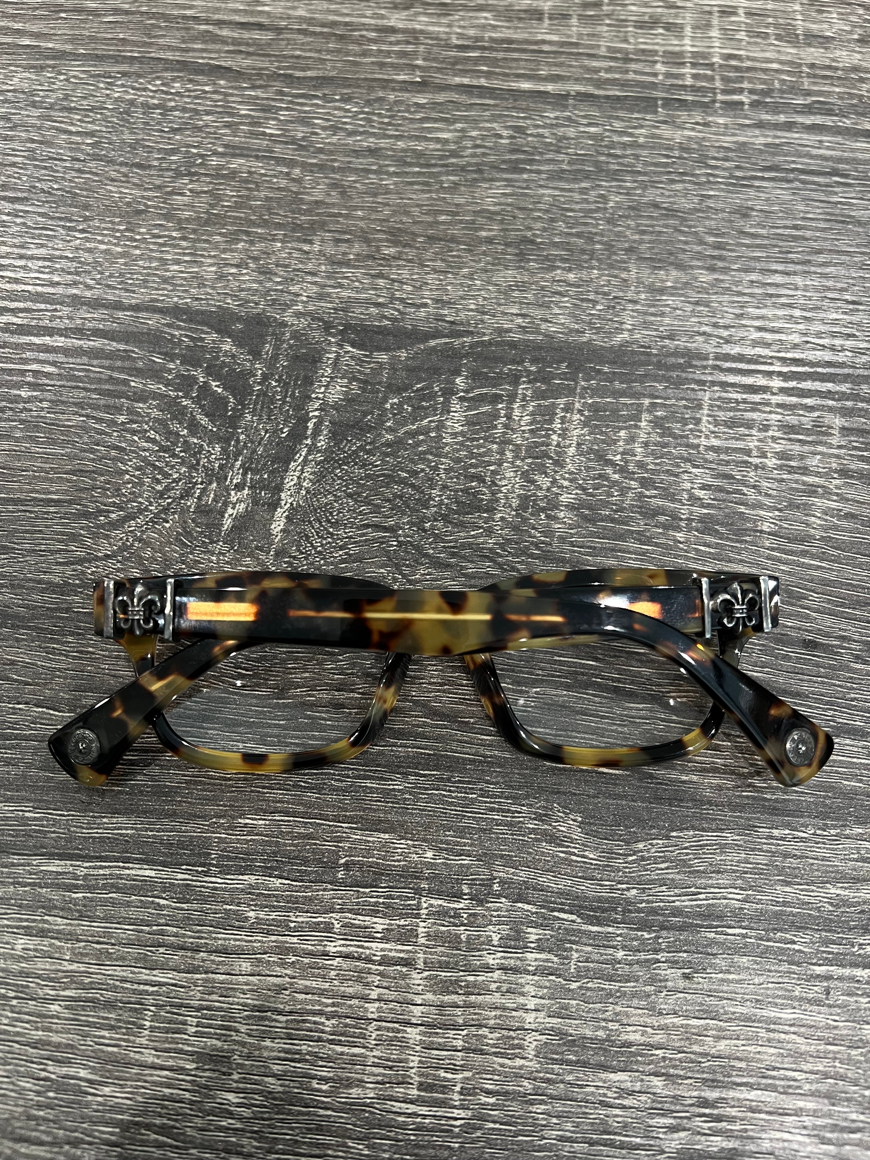 Chrome Hearts “Gettin any” Tortoise shell Frame