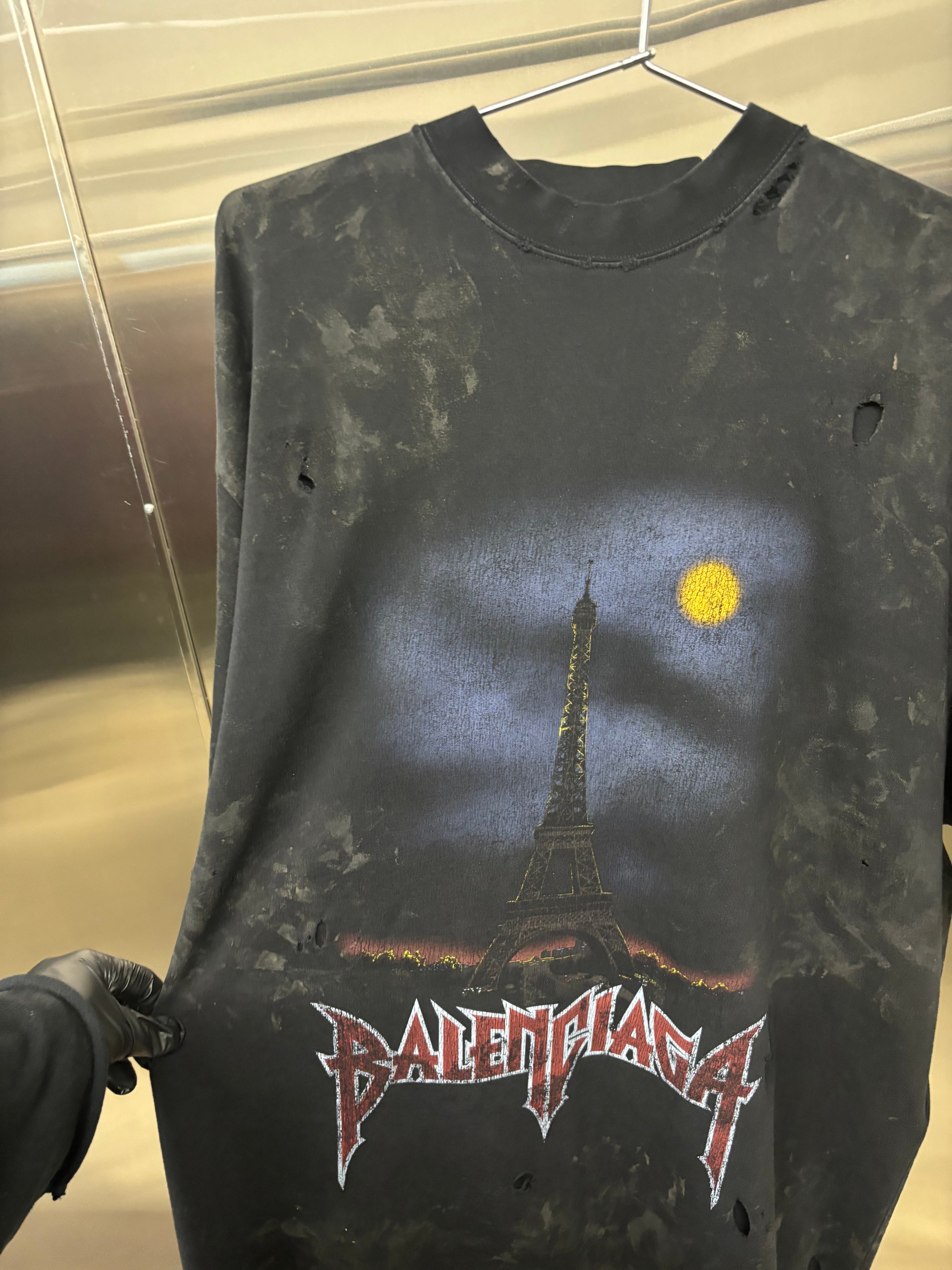 Balenciaga Paris moon tee