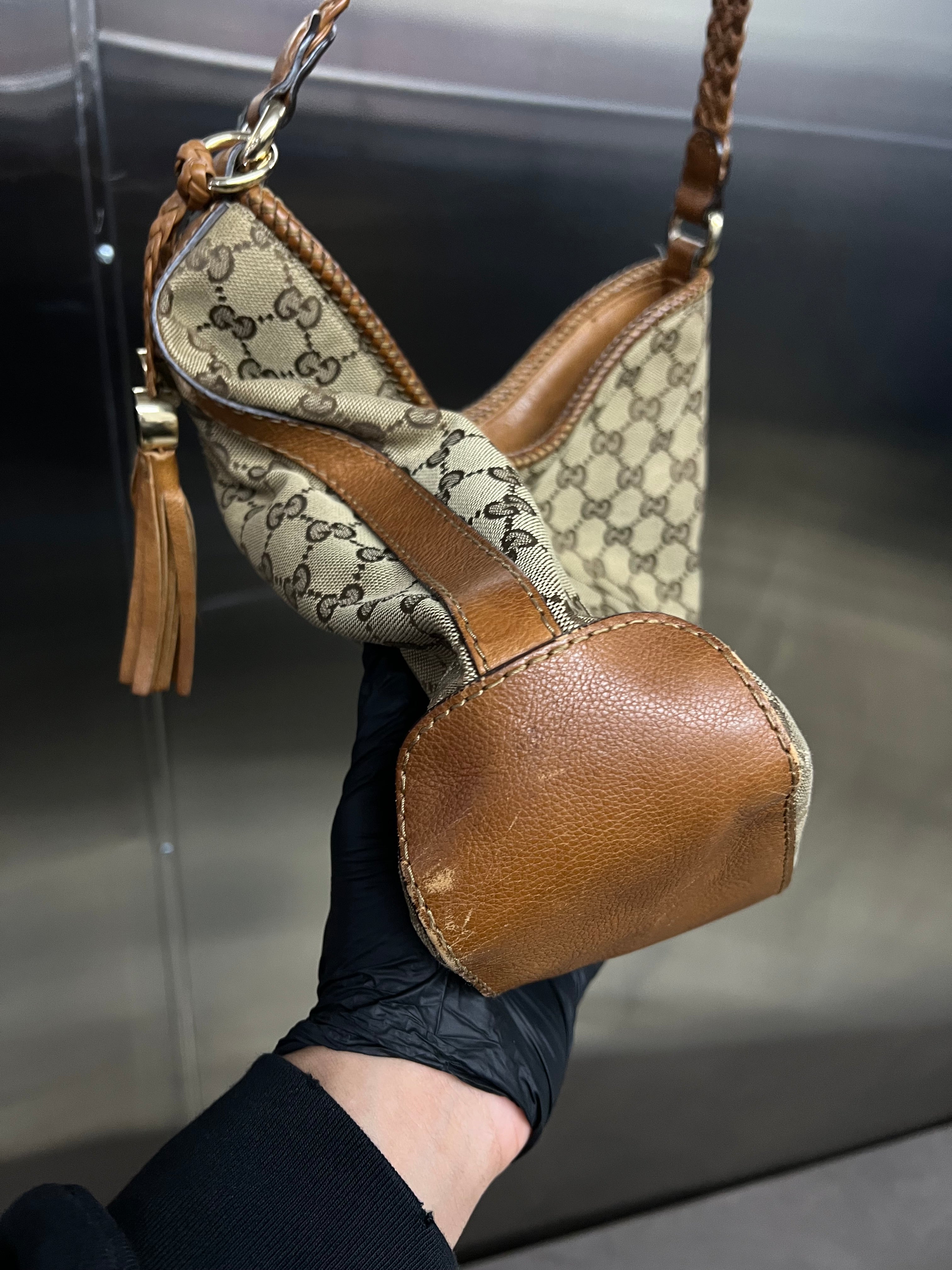 Gucci cloth Marrakakech shoulder bag