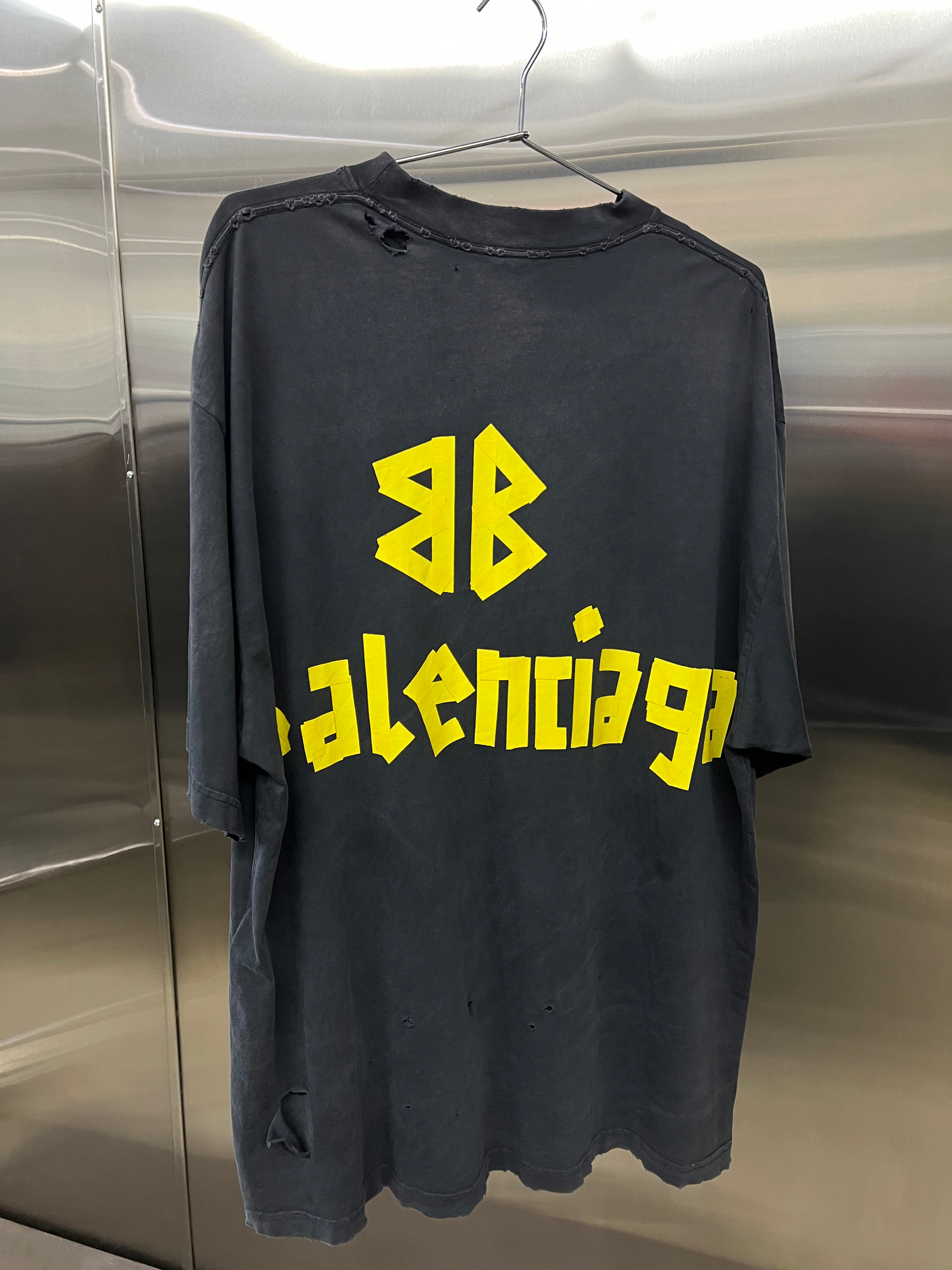 Balenciaga Tape logo tee