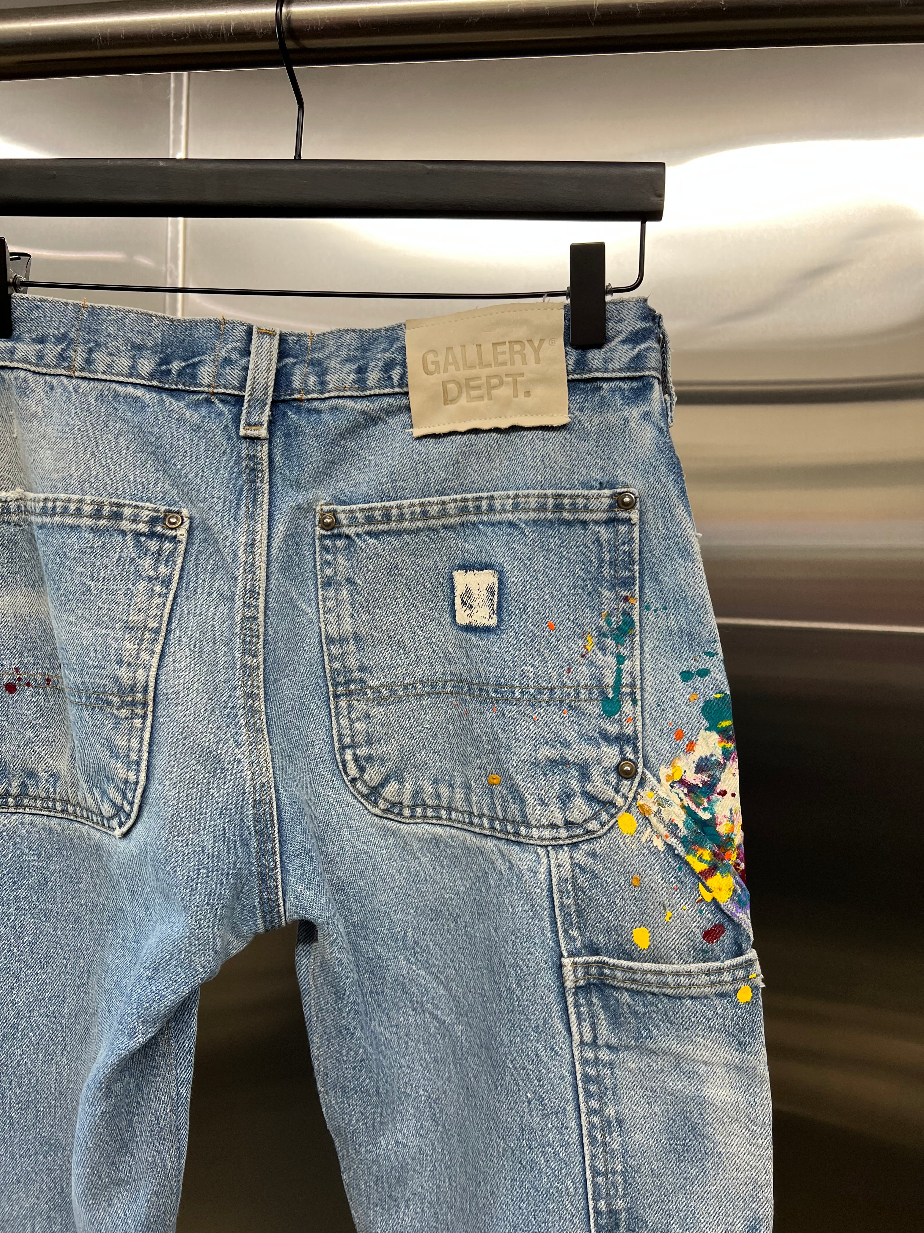 Gallery Dept Paint splatter Carpenter pants