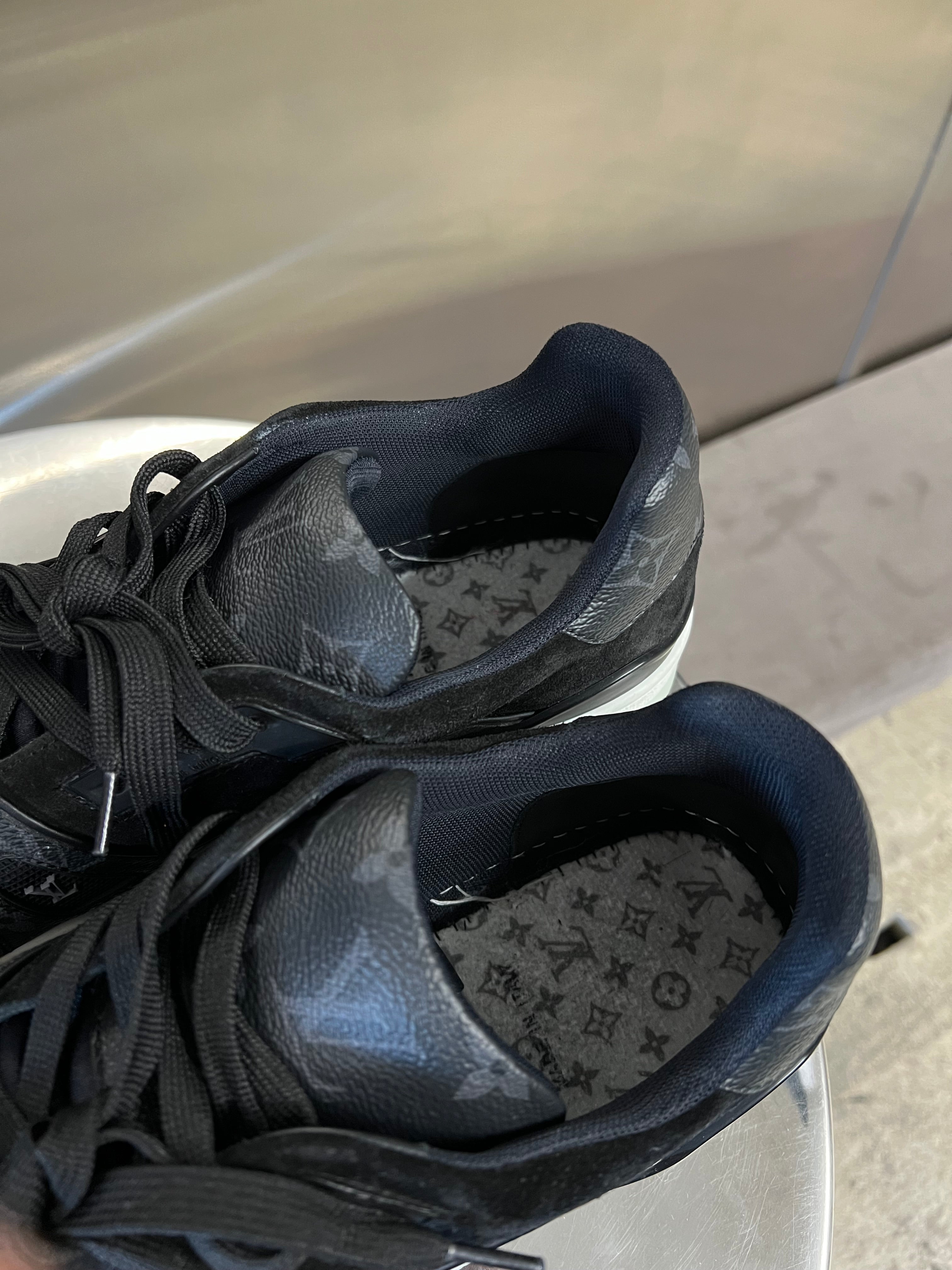 Louis Vuitton Trainers Graphite Monogram sneakers