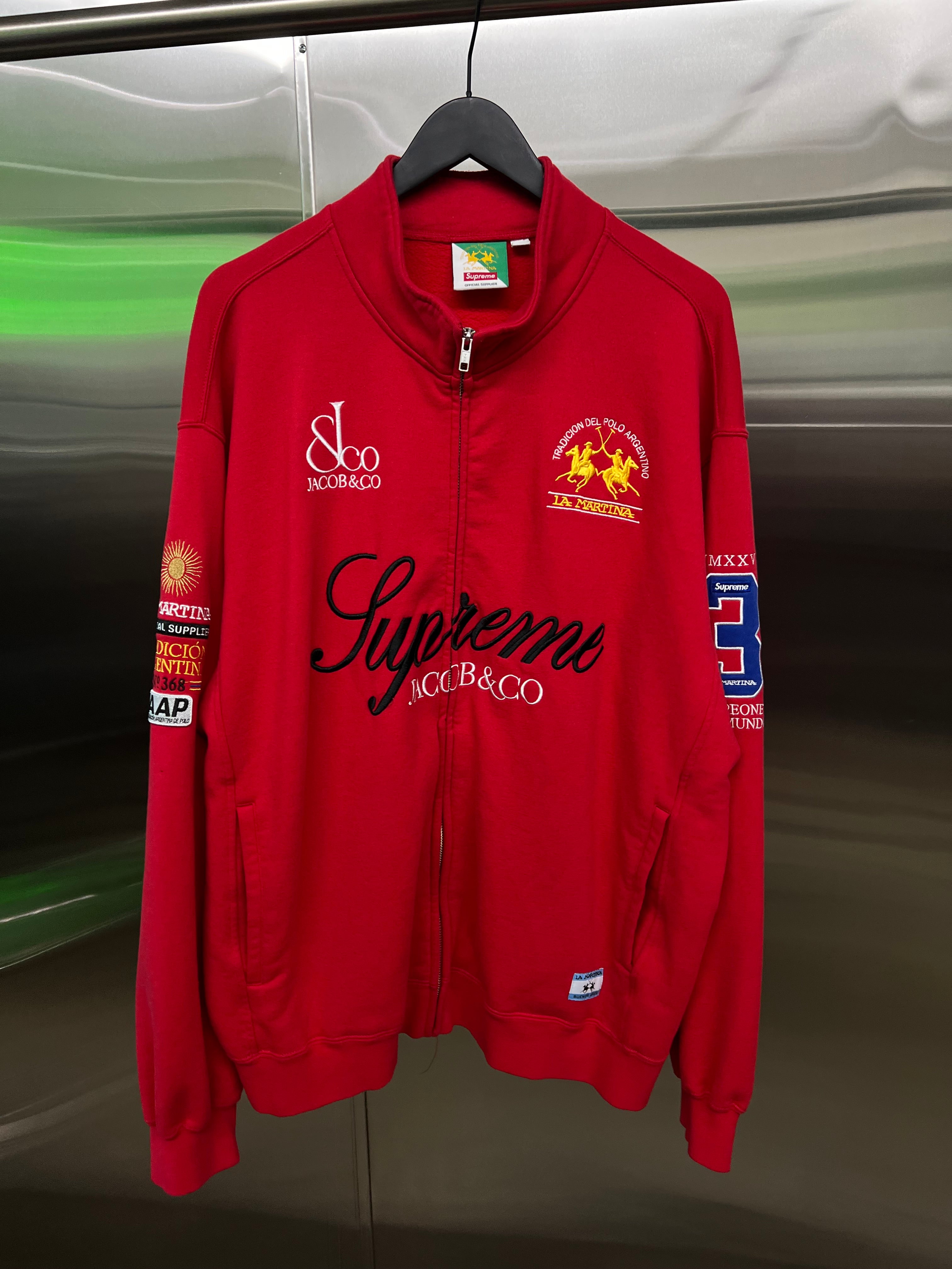 Supreme x La Martina x Jacob & Co zip-up