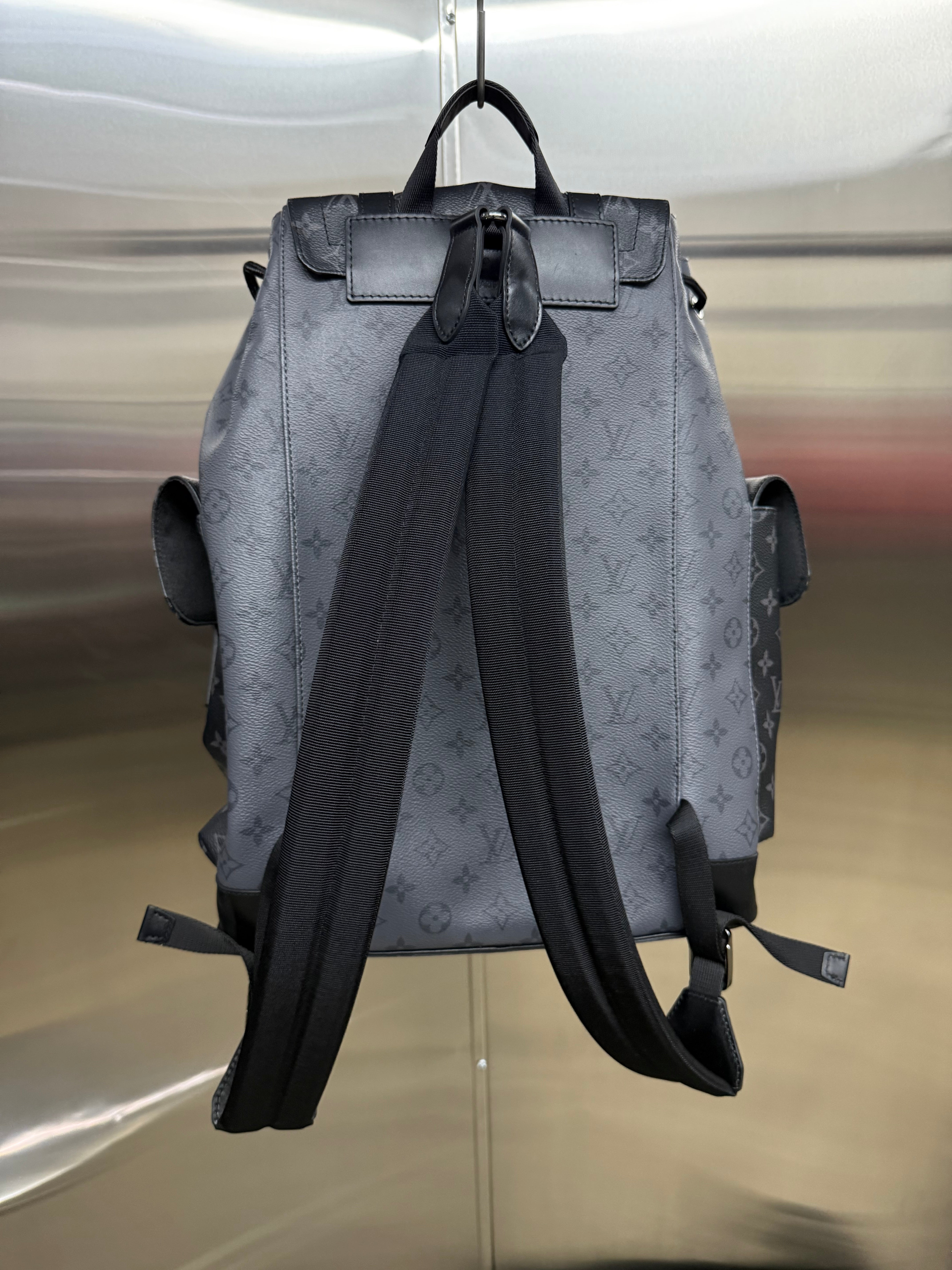Louis Vuitton Christopher MM monogram Eclipse Canvas backpack