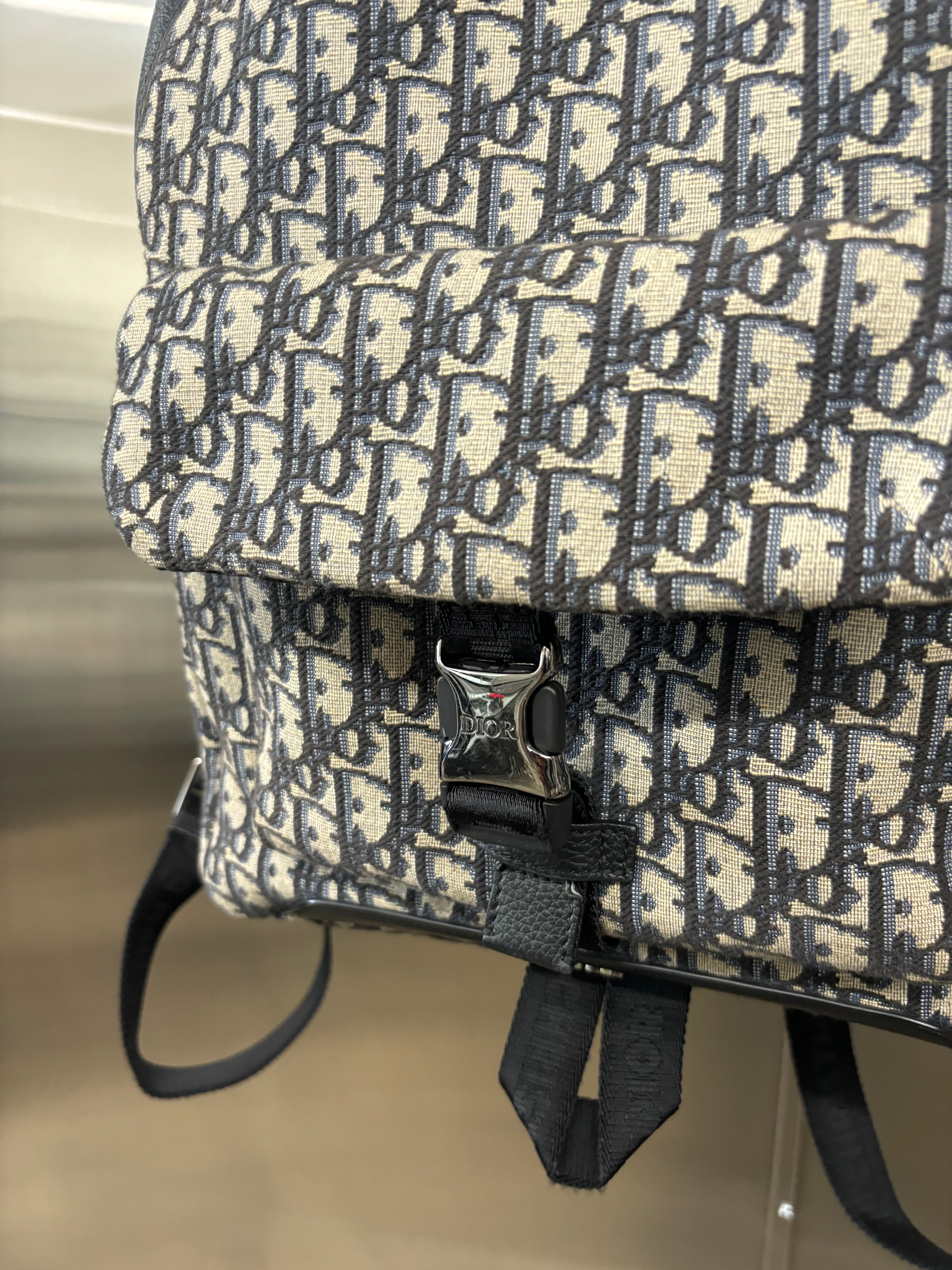 Dior Oblique Buckle BackPack