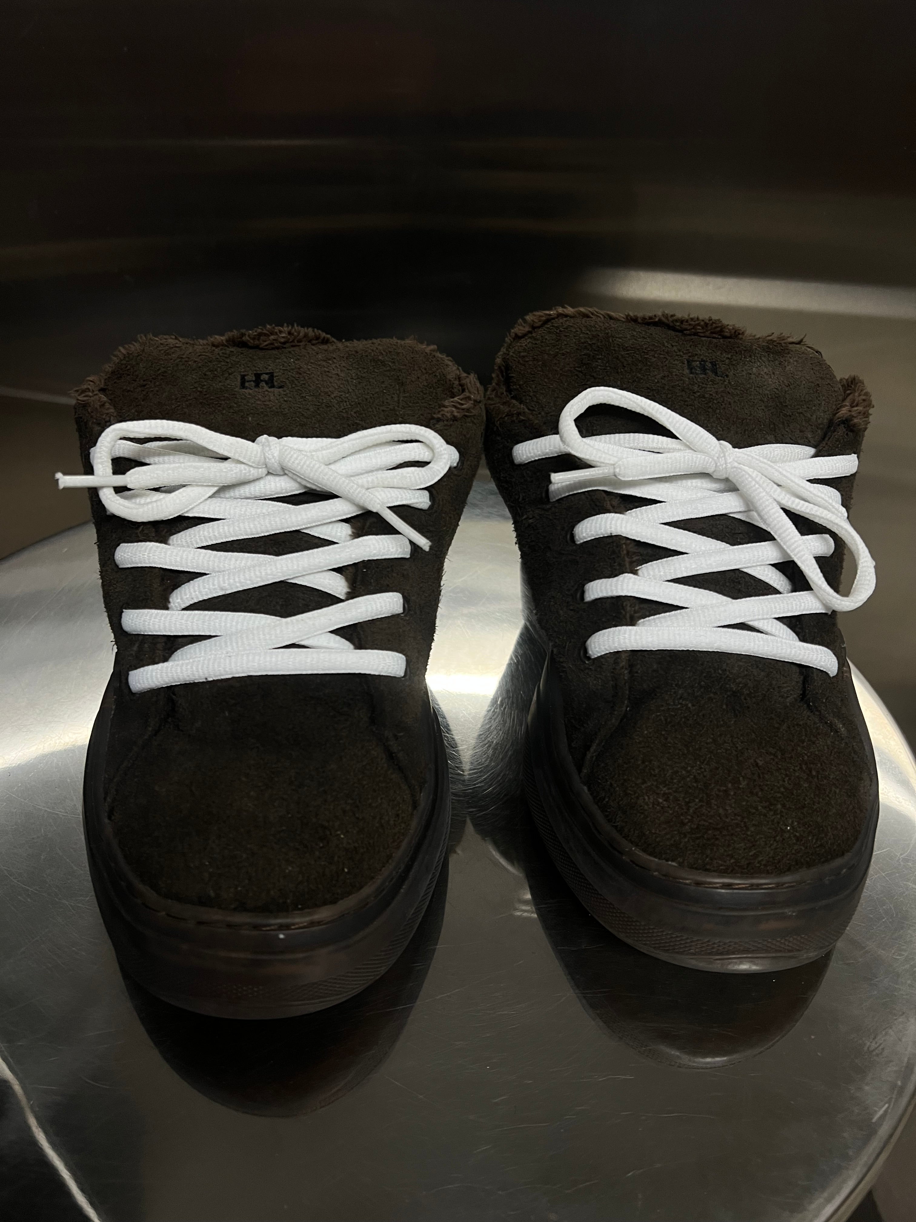 ERL Suede Vamp Brown sneakers