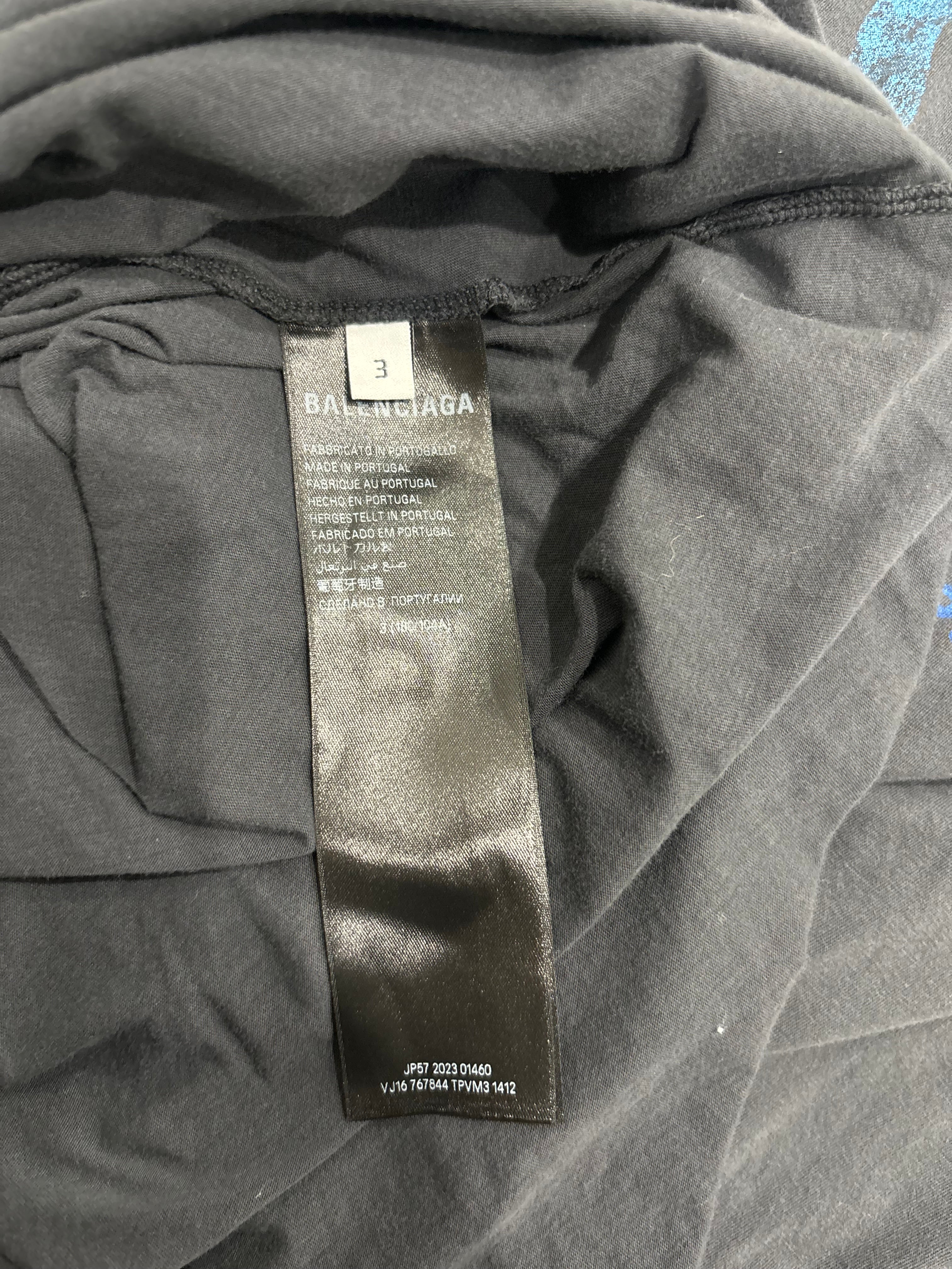 Balenciaga oversized surfer sleeveless t-shirt (XL)