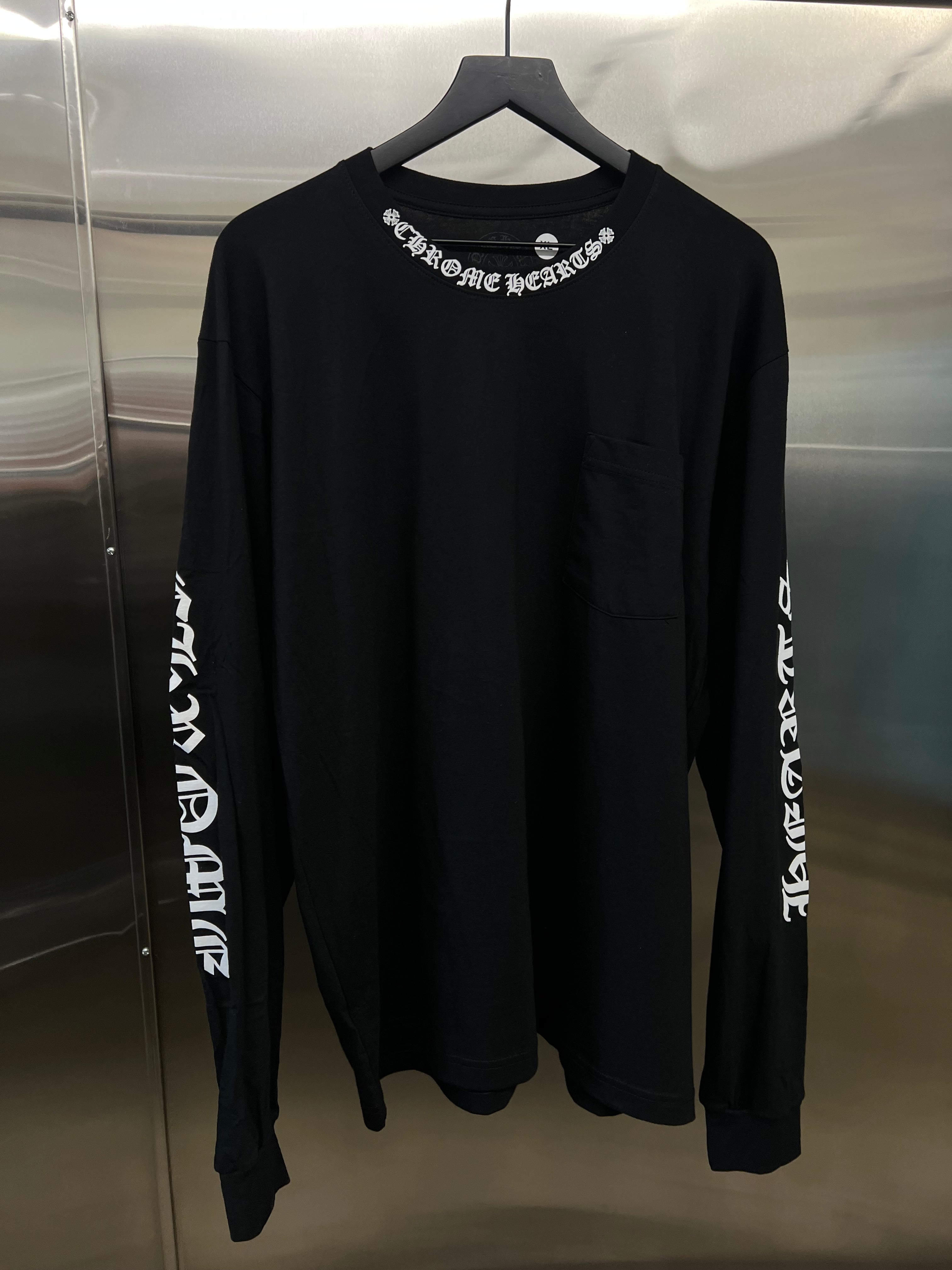 Chrome hearts Neck logo longsleeve