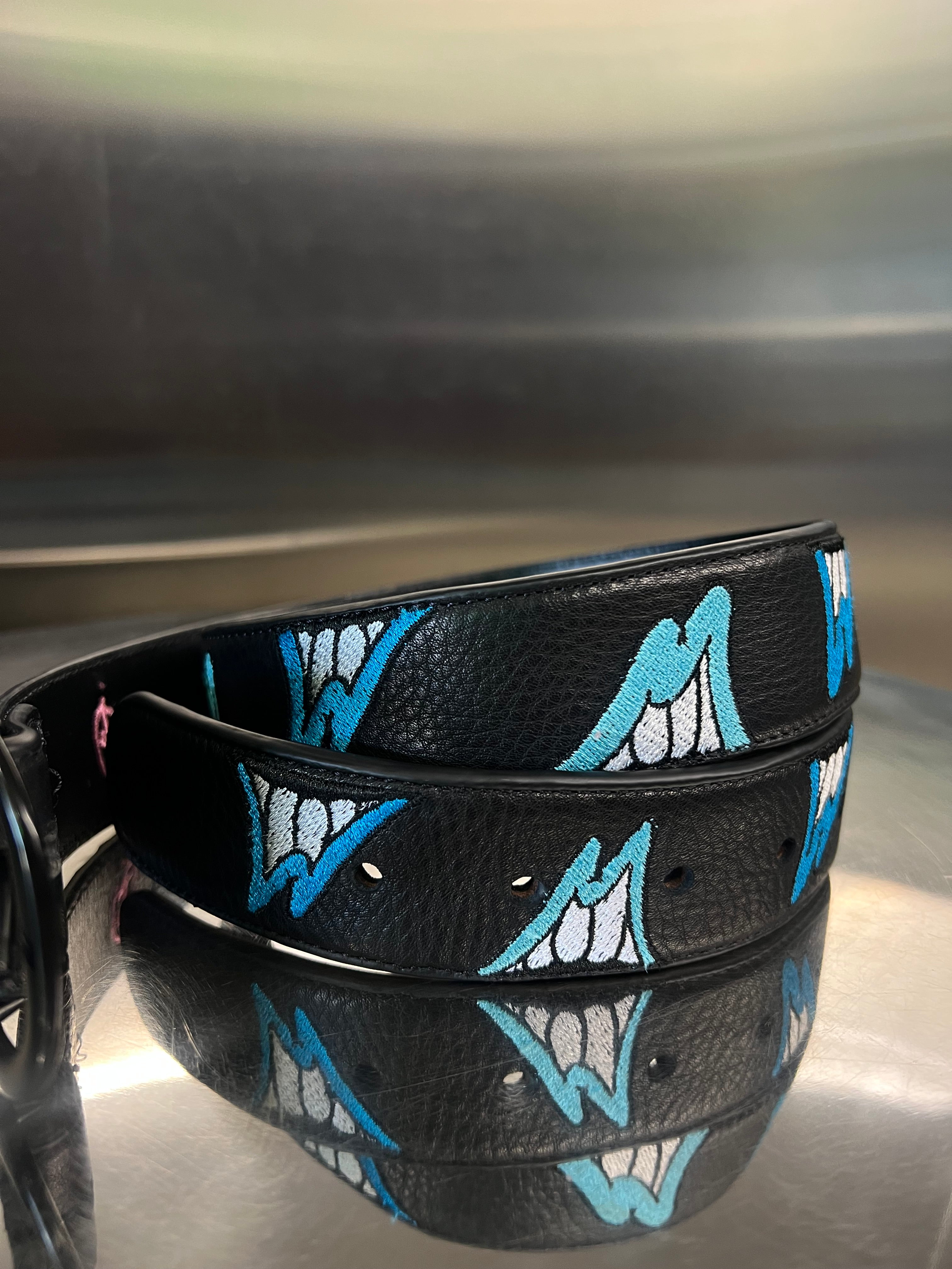 Anti Promo x Matty Boy “Blue Chomper” Belt