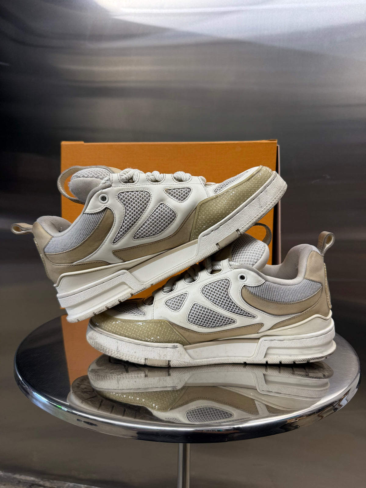 Louis Vuitton Skate Sneaker Beige