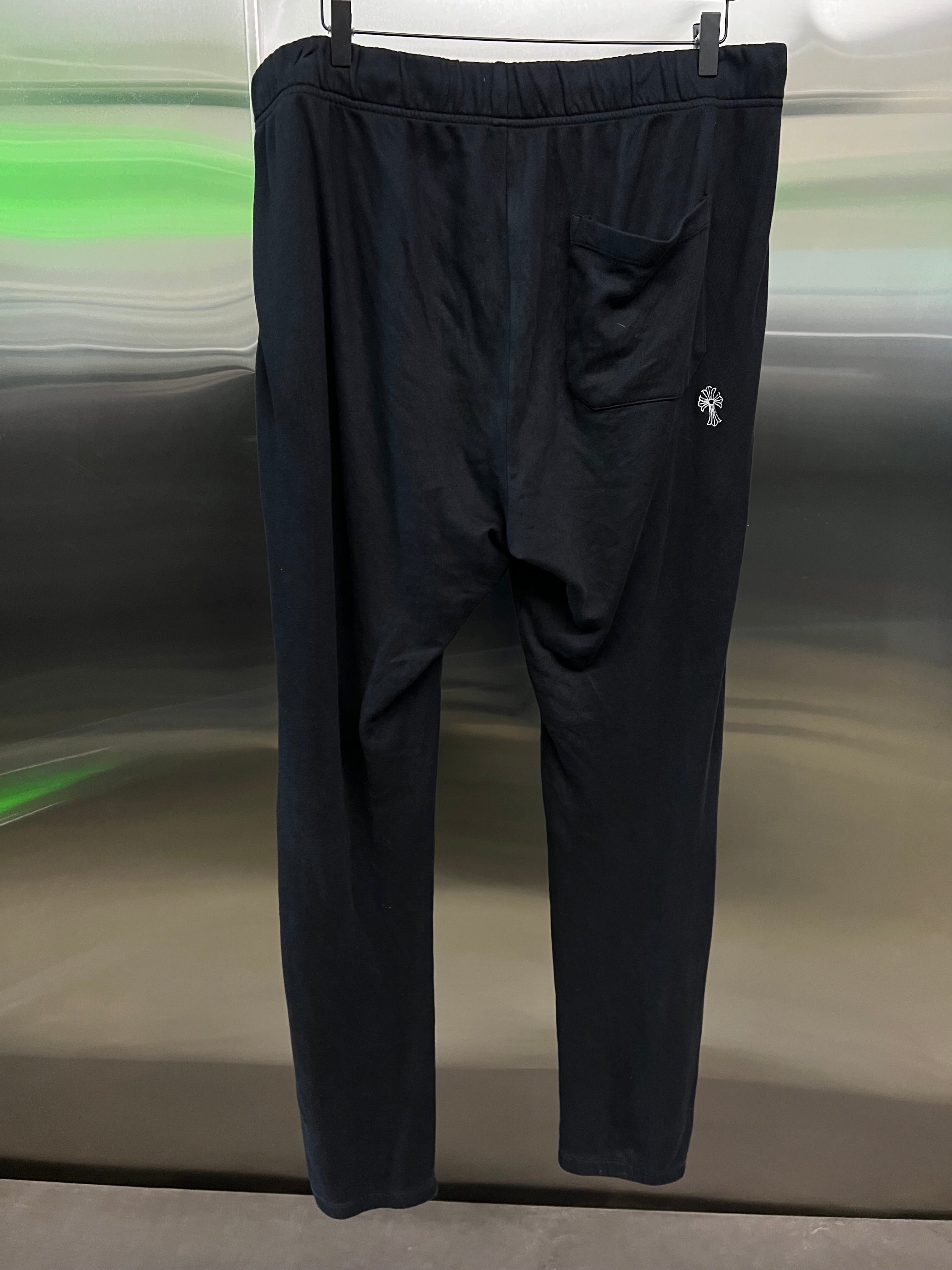 Chrome Hearts  "Y NOT" embroidered sweatpants
