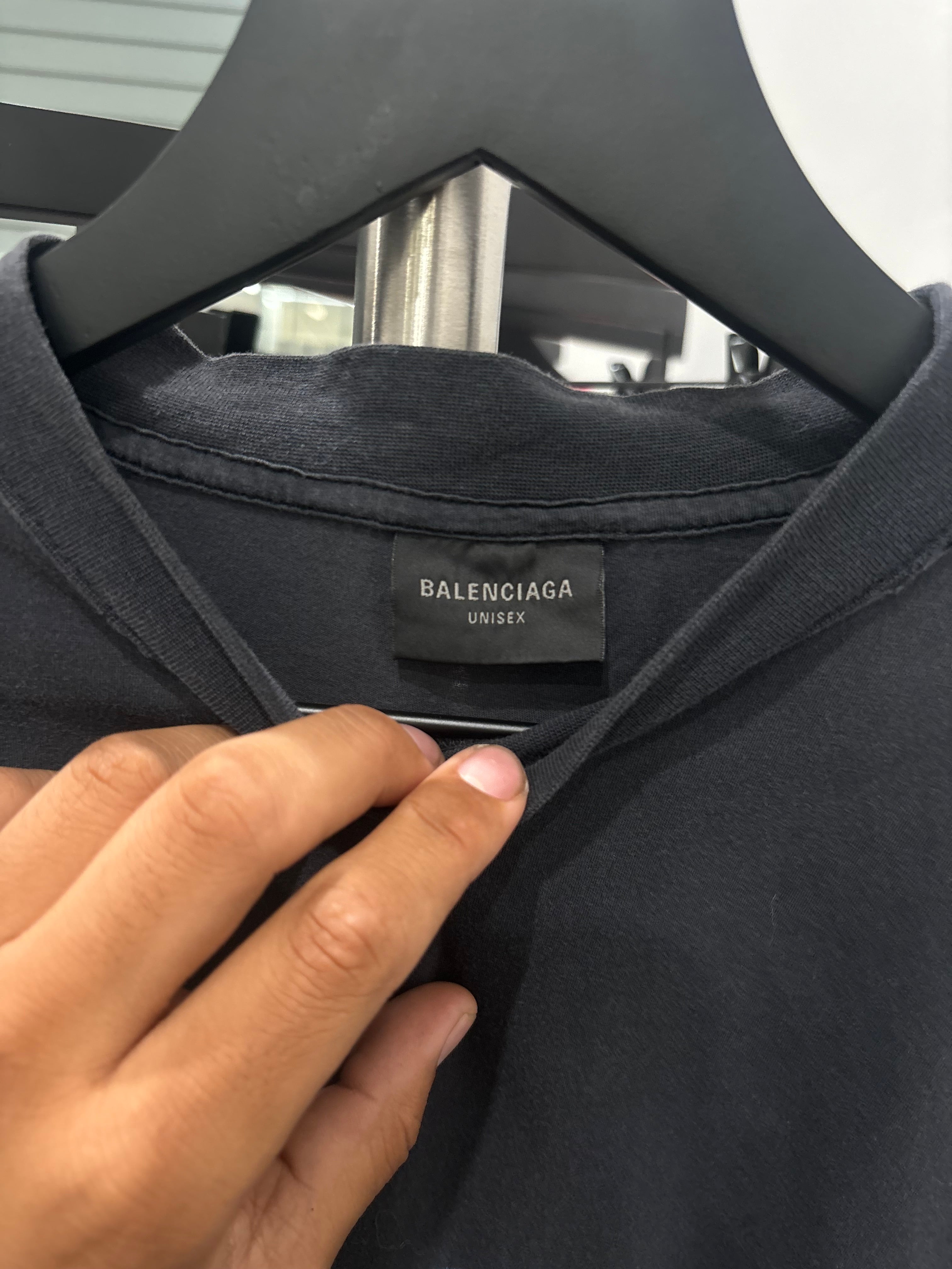 Balenciaga oversized surfer sleeveless t-shirt (XL)