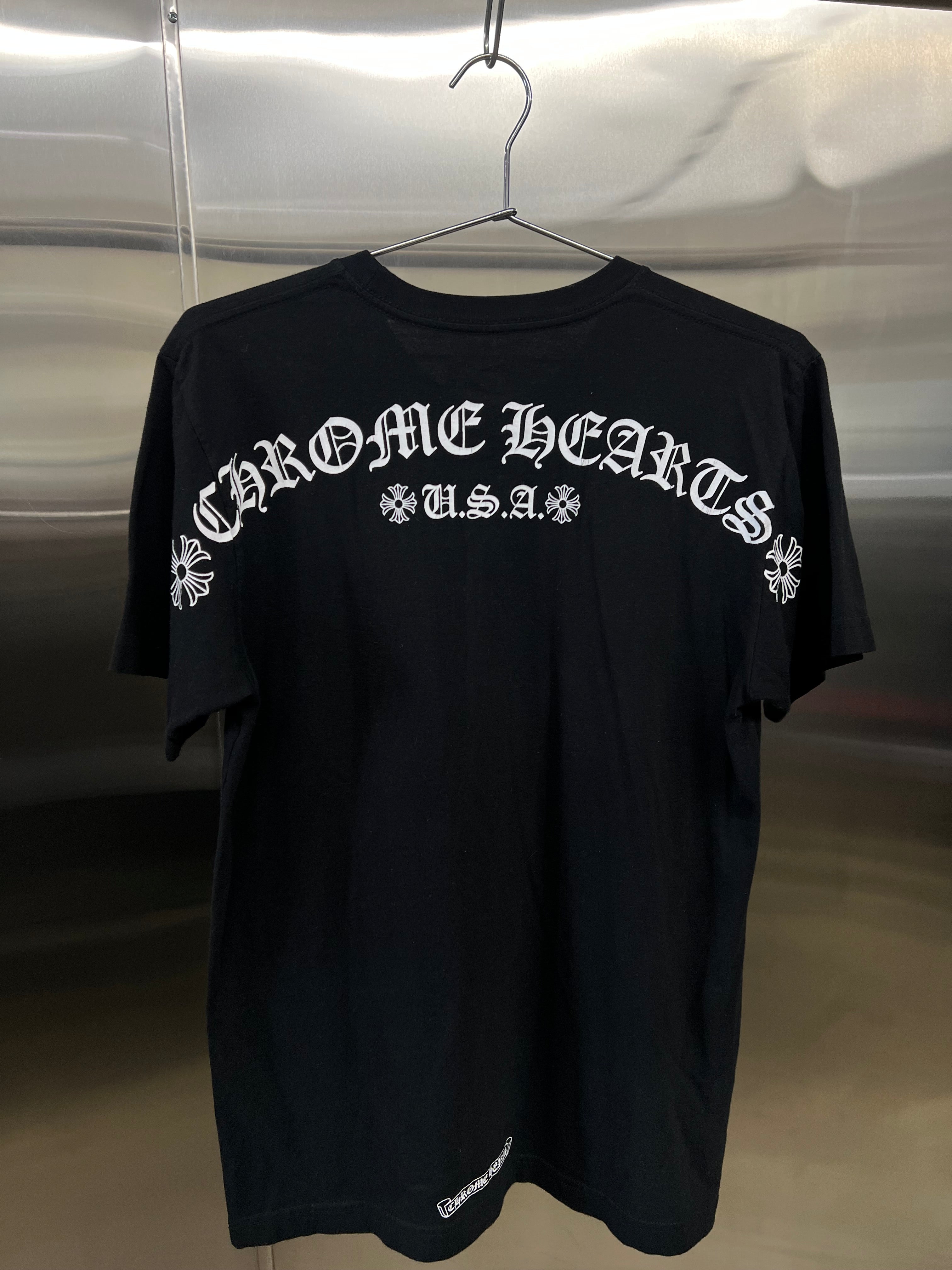 Chrome Hearts Scroll Logo T-shirt