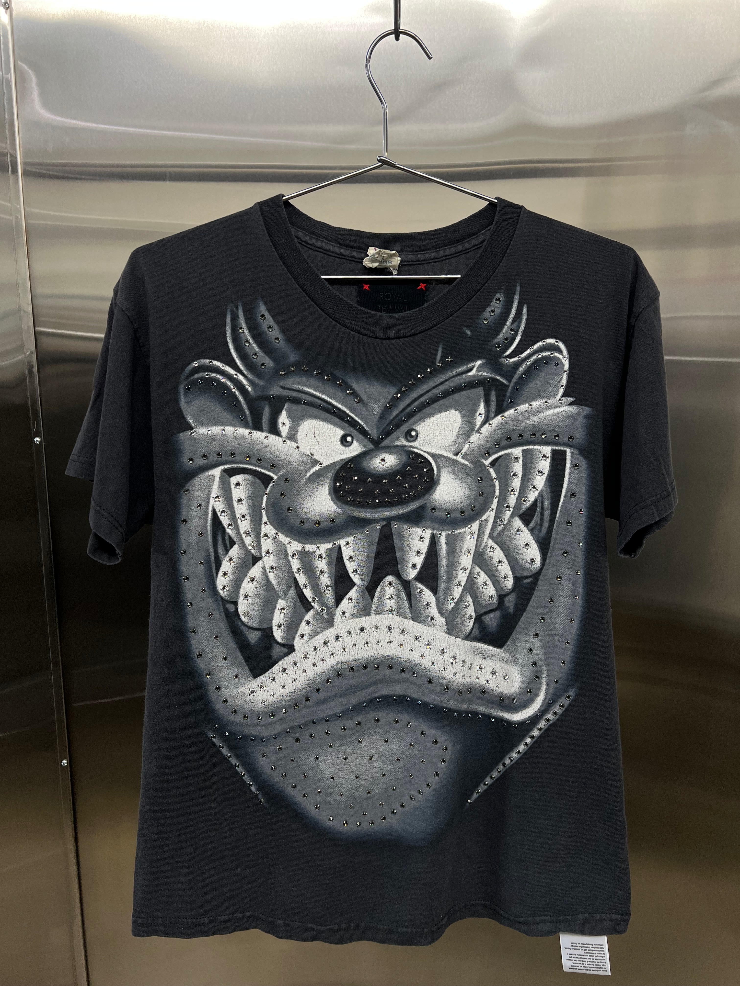 Vintage “Looney Tunes TAZ”studded tee