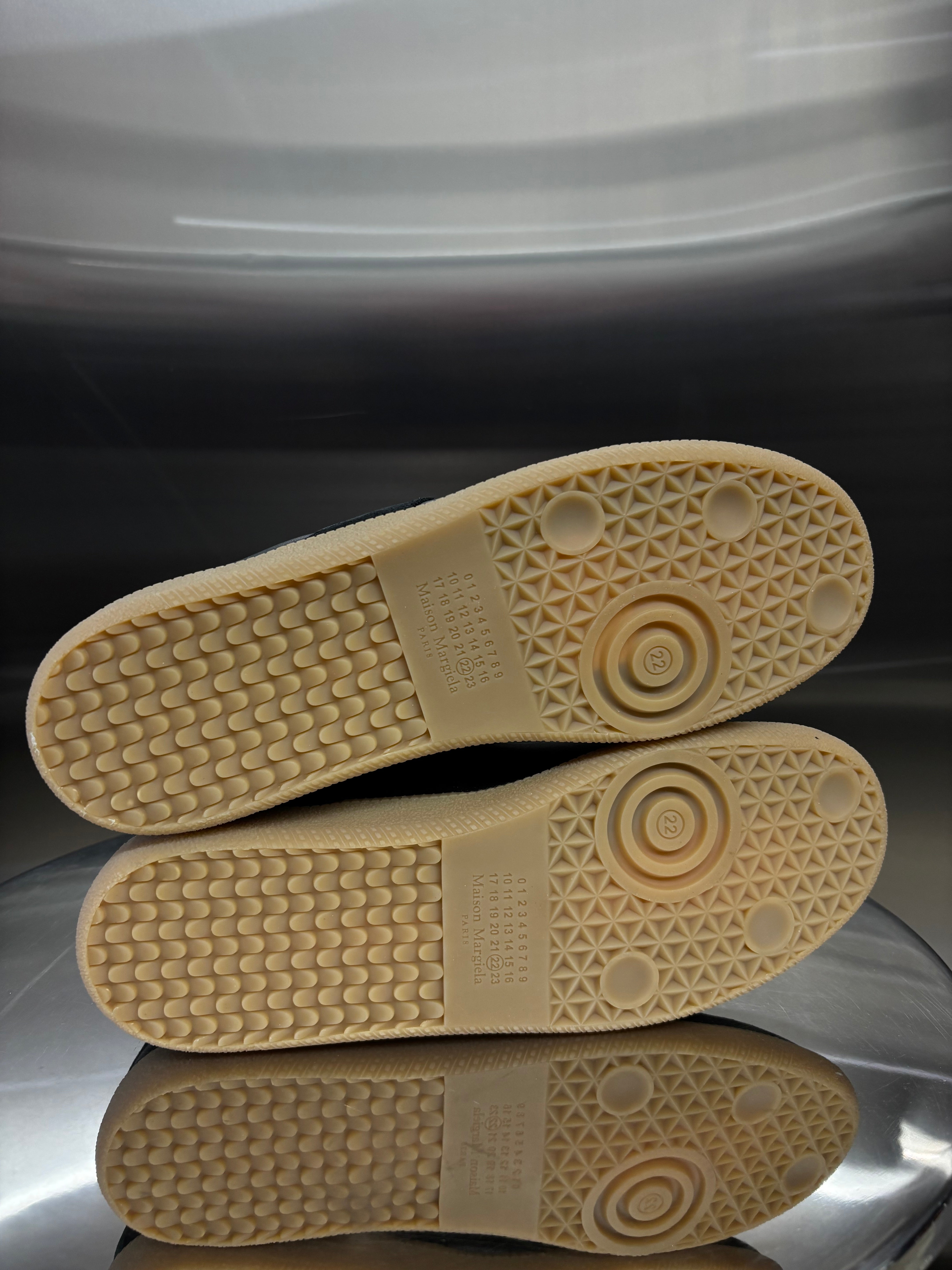 Maison Margiela Replica leather and suede sneaker