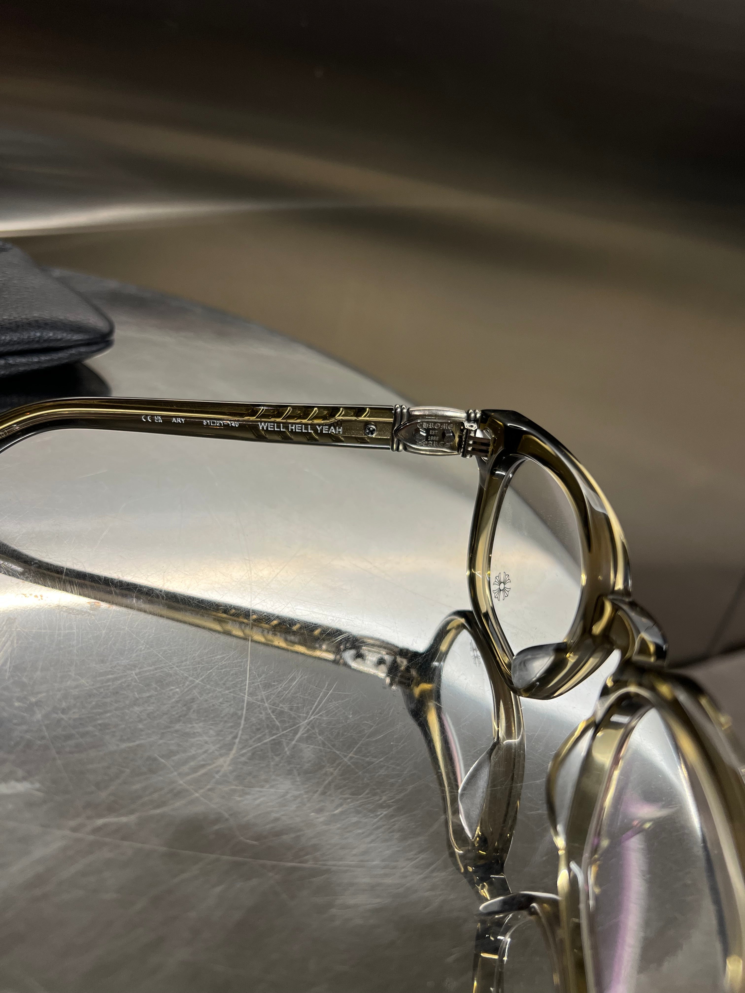 Chrome Hearts Foti Frames “Well Hell Yea”