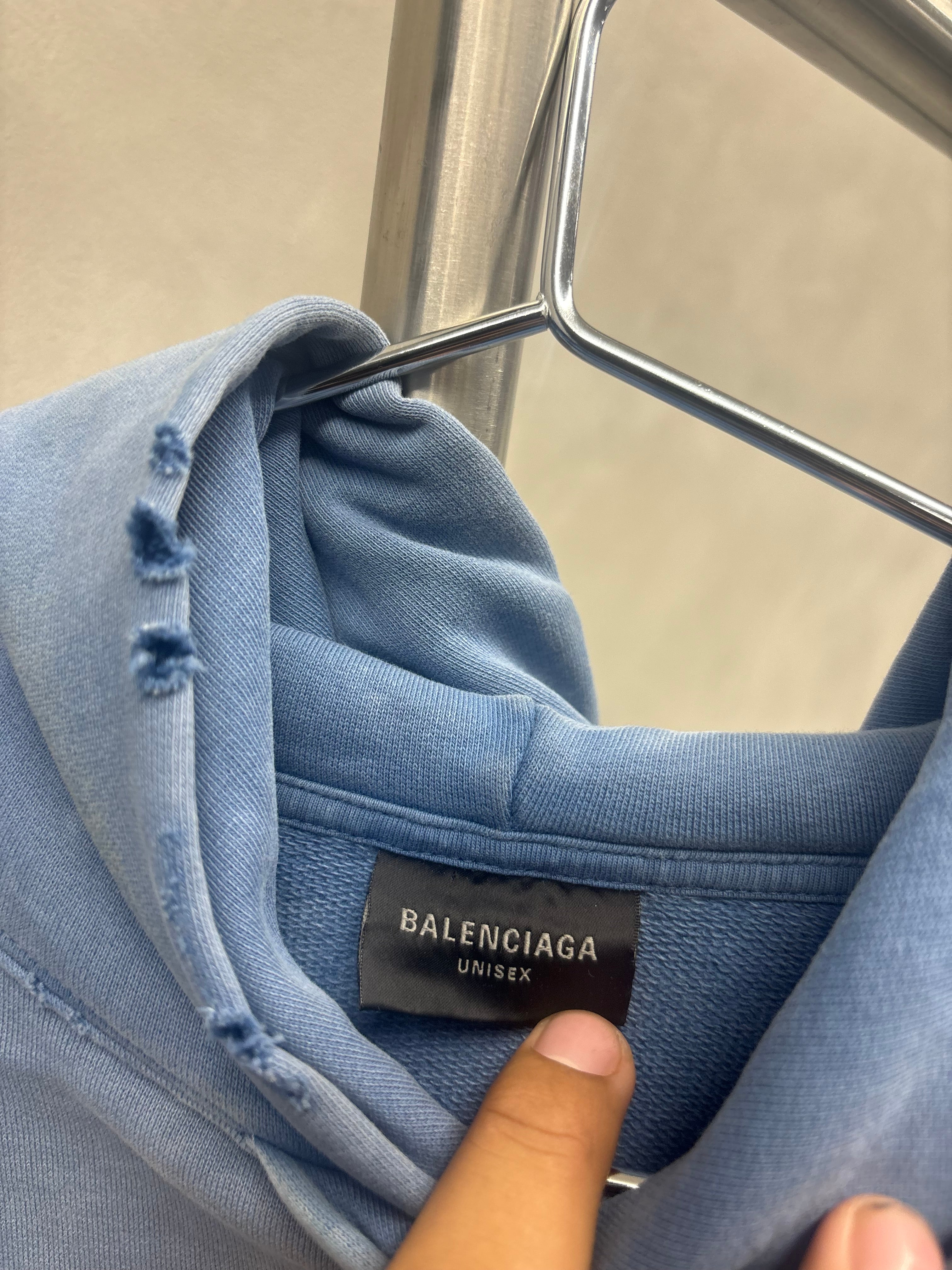 Balenciaga Tape logo hoodie