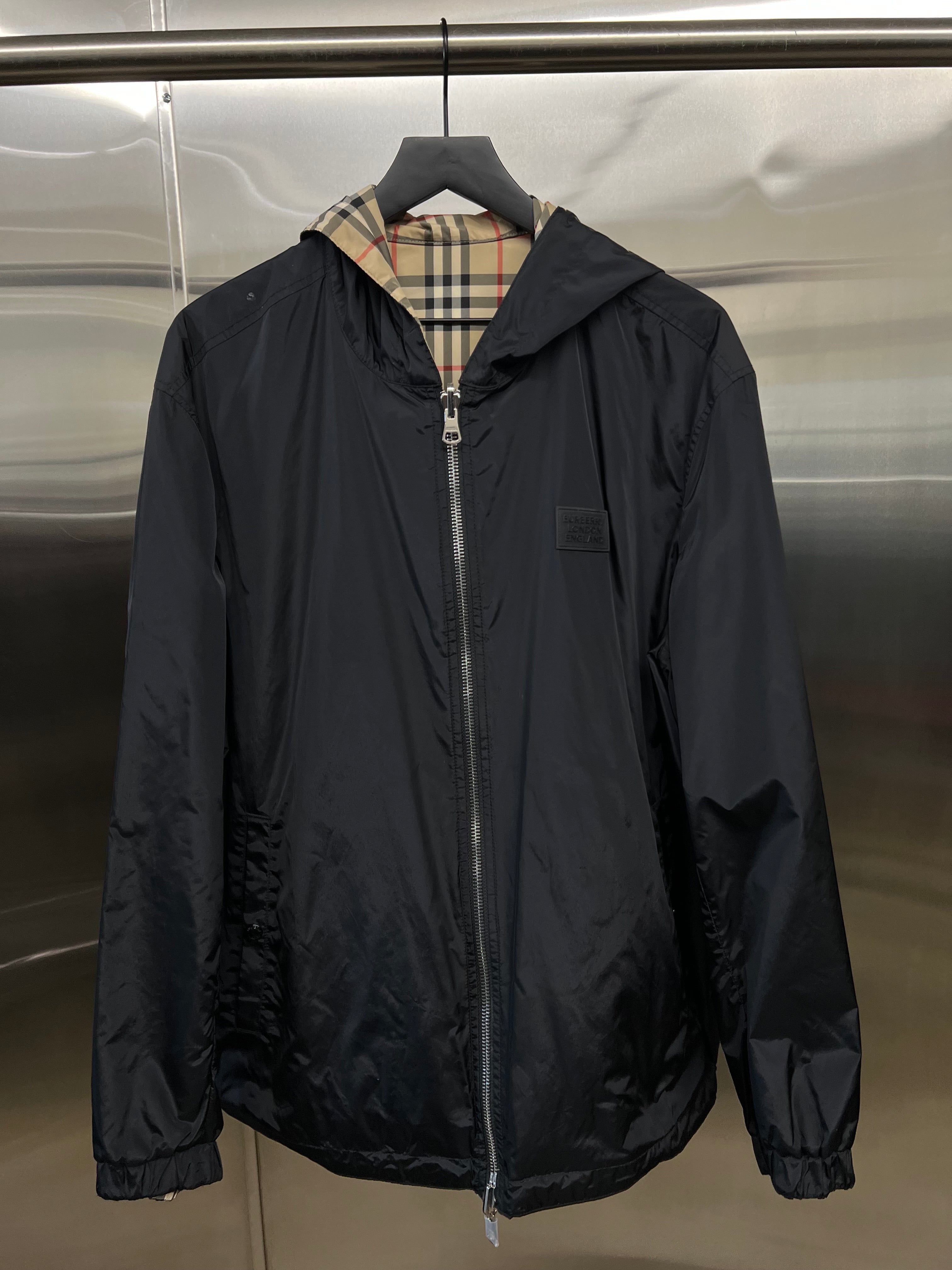 Burberry Reversible Check Jacket