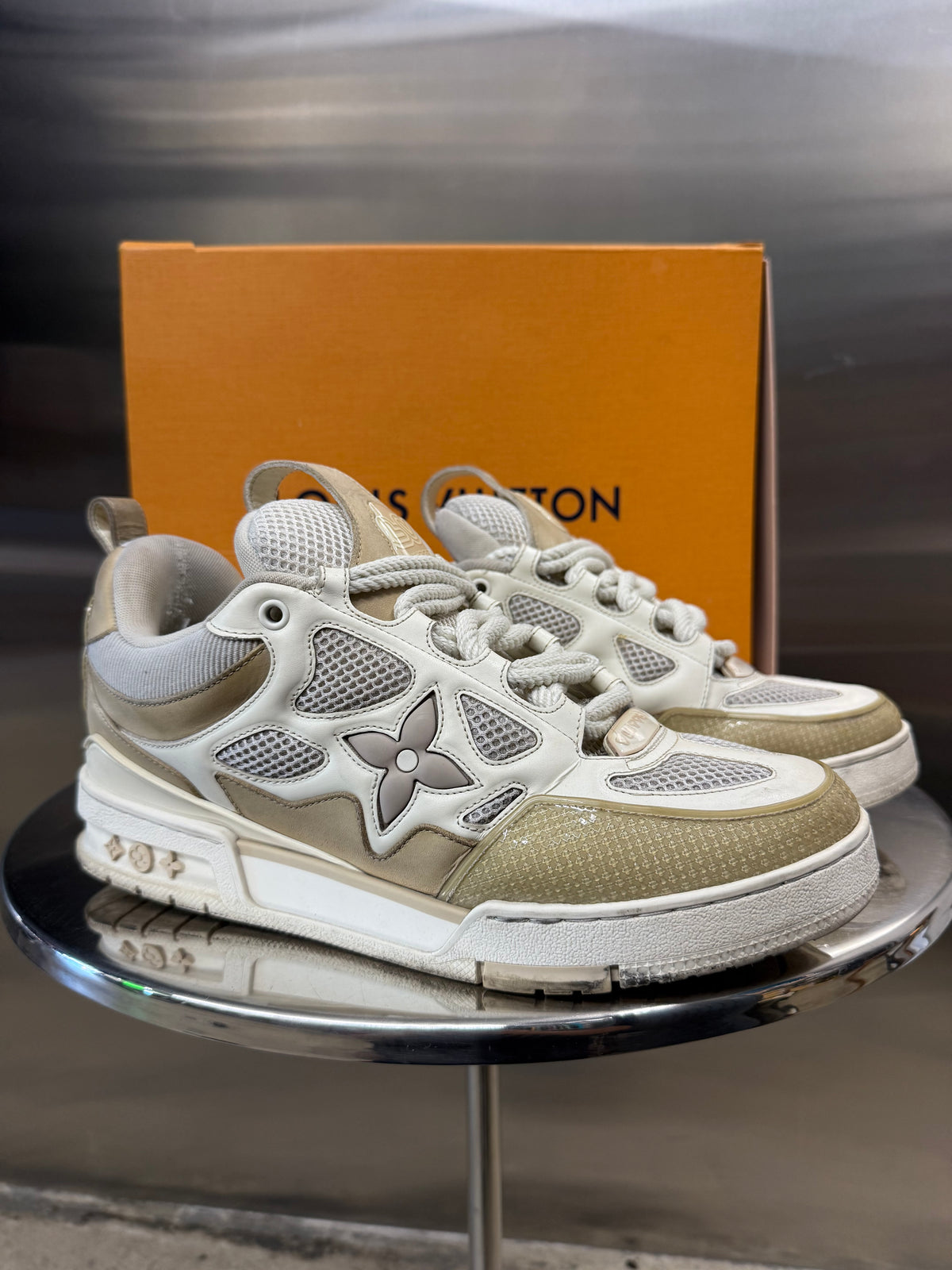 Louis Vuitton Skate Sneaker Beige