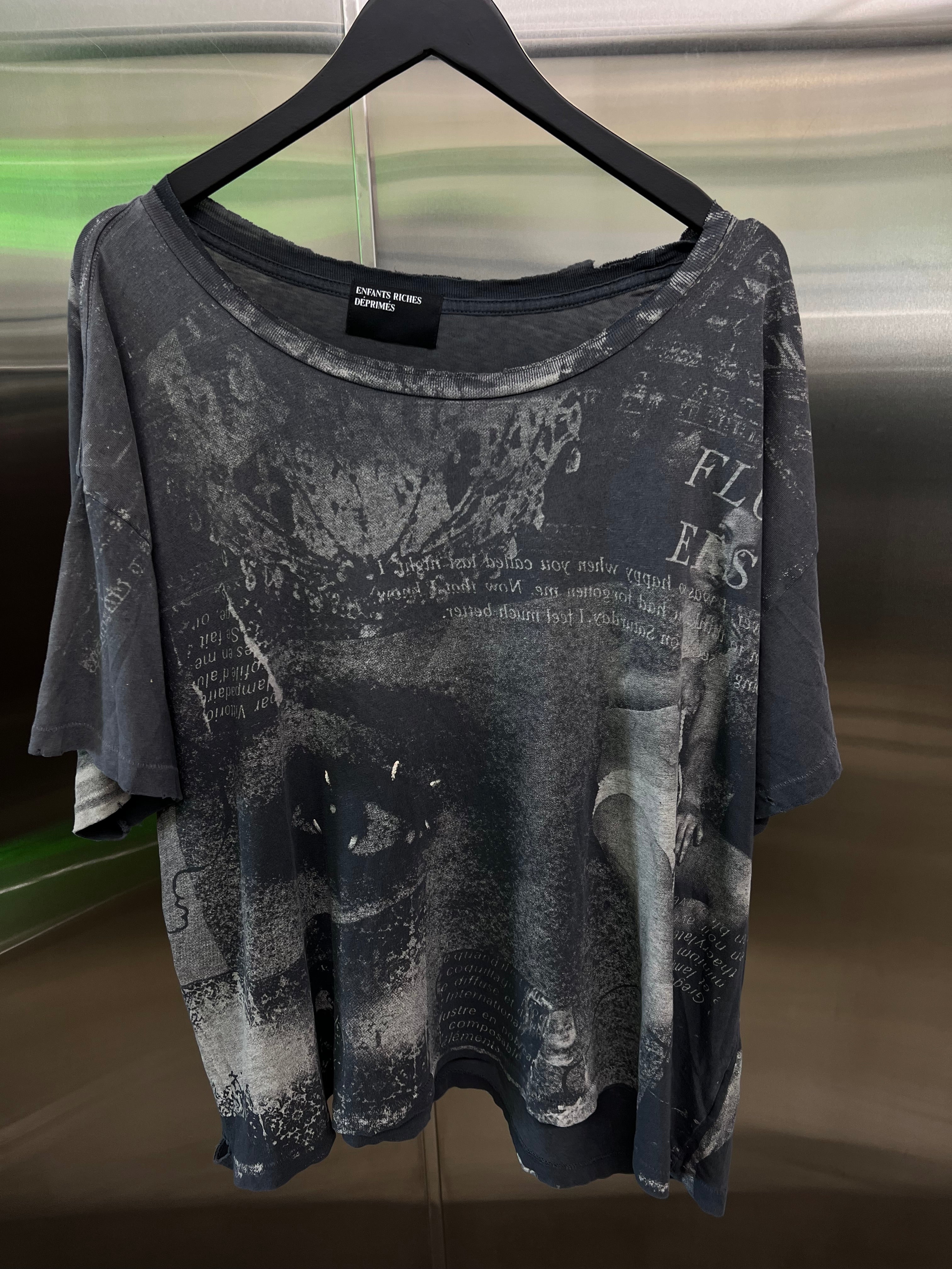 Enfant Riches Déprimés “Film On Paper” Distressed T-Shirt