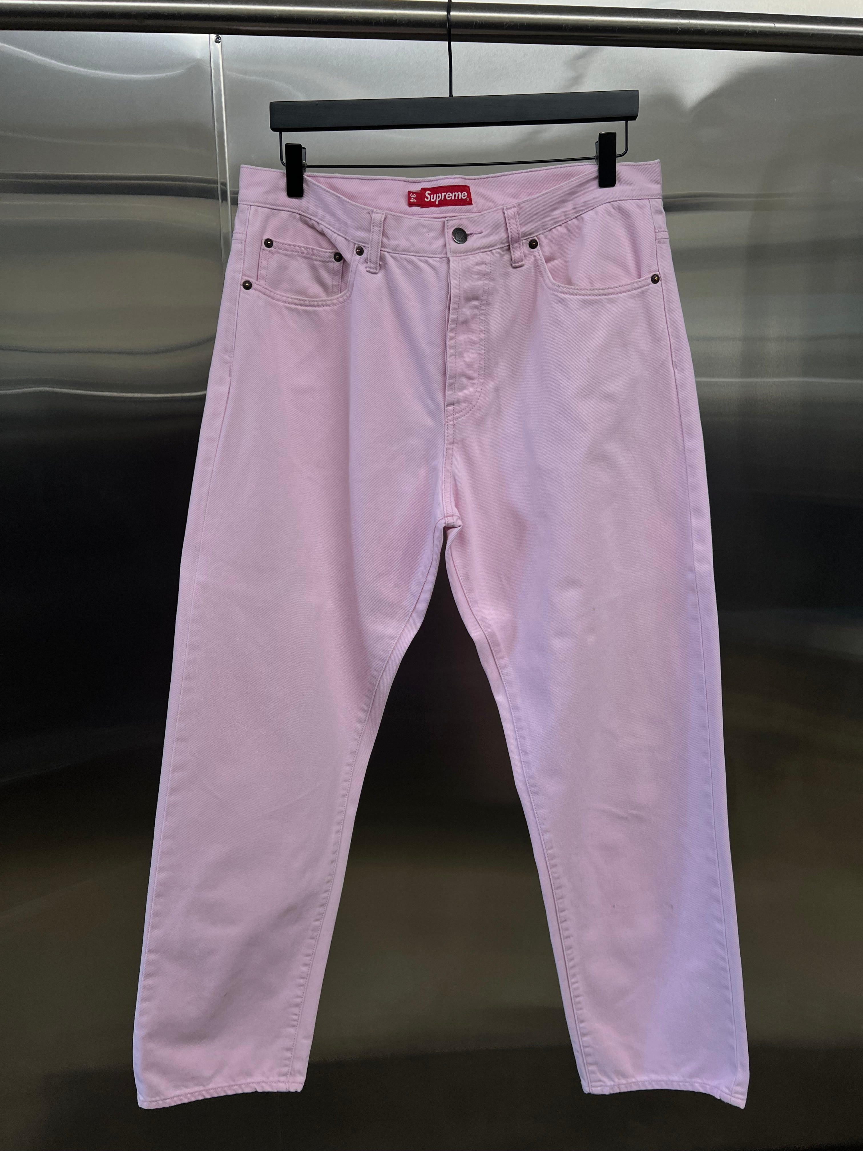 Supreme Regular Jeans “Pink”