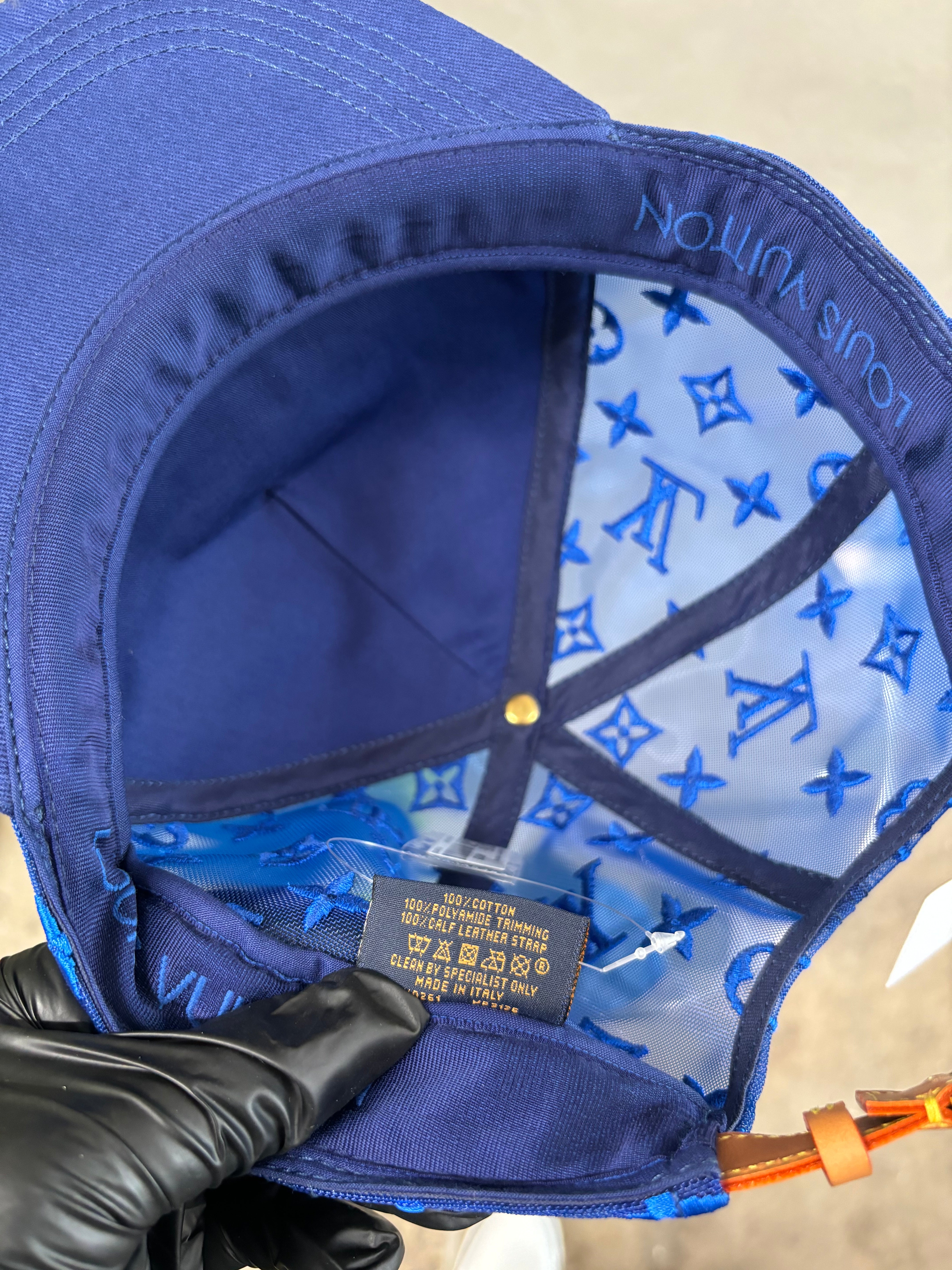 Louis Vuitton Everyday logo Monogram SnapBack hat