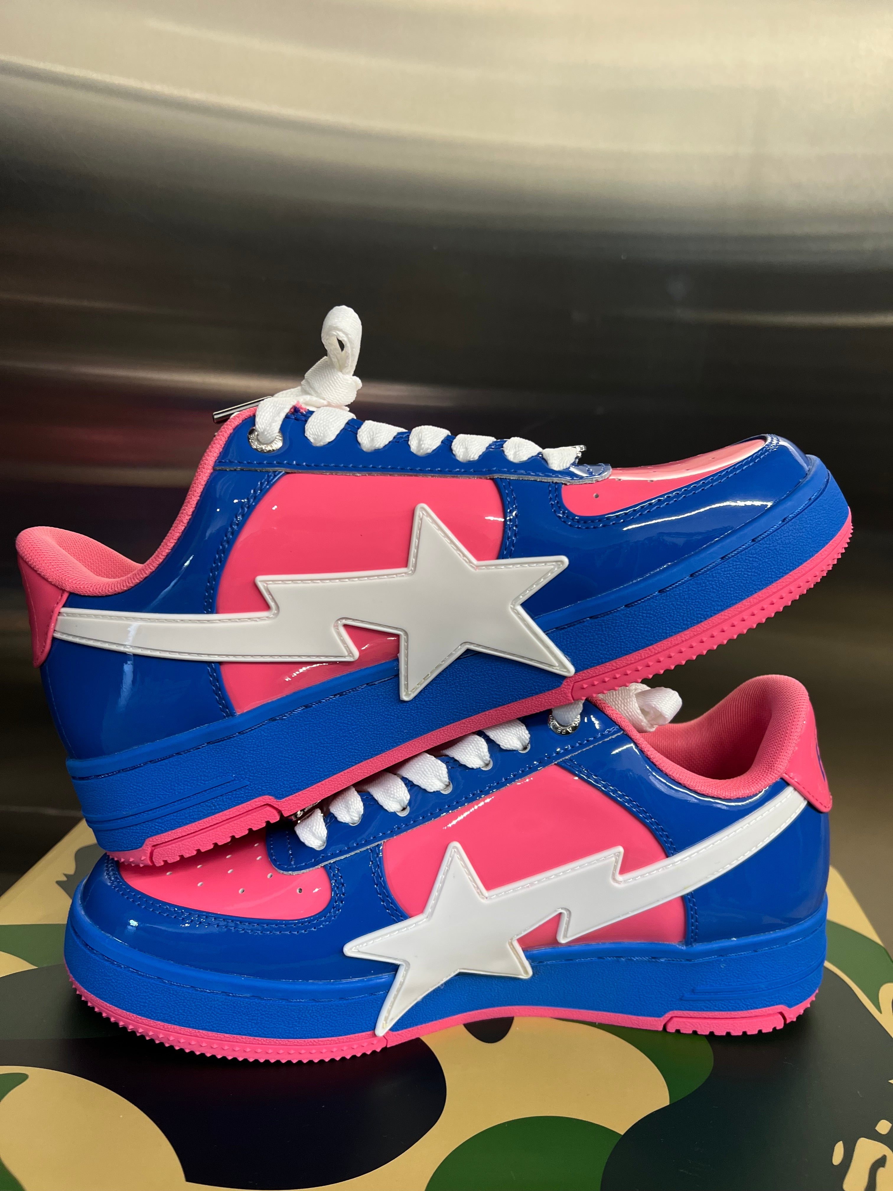 A Bathing Ape Bape Sta OS “#1 M2 Blue Pink”