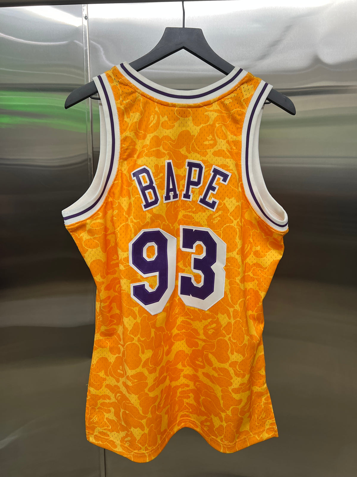 BAPE x Mitchell & Ness Lakers Jersey