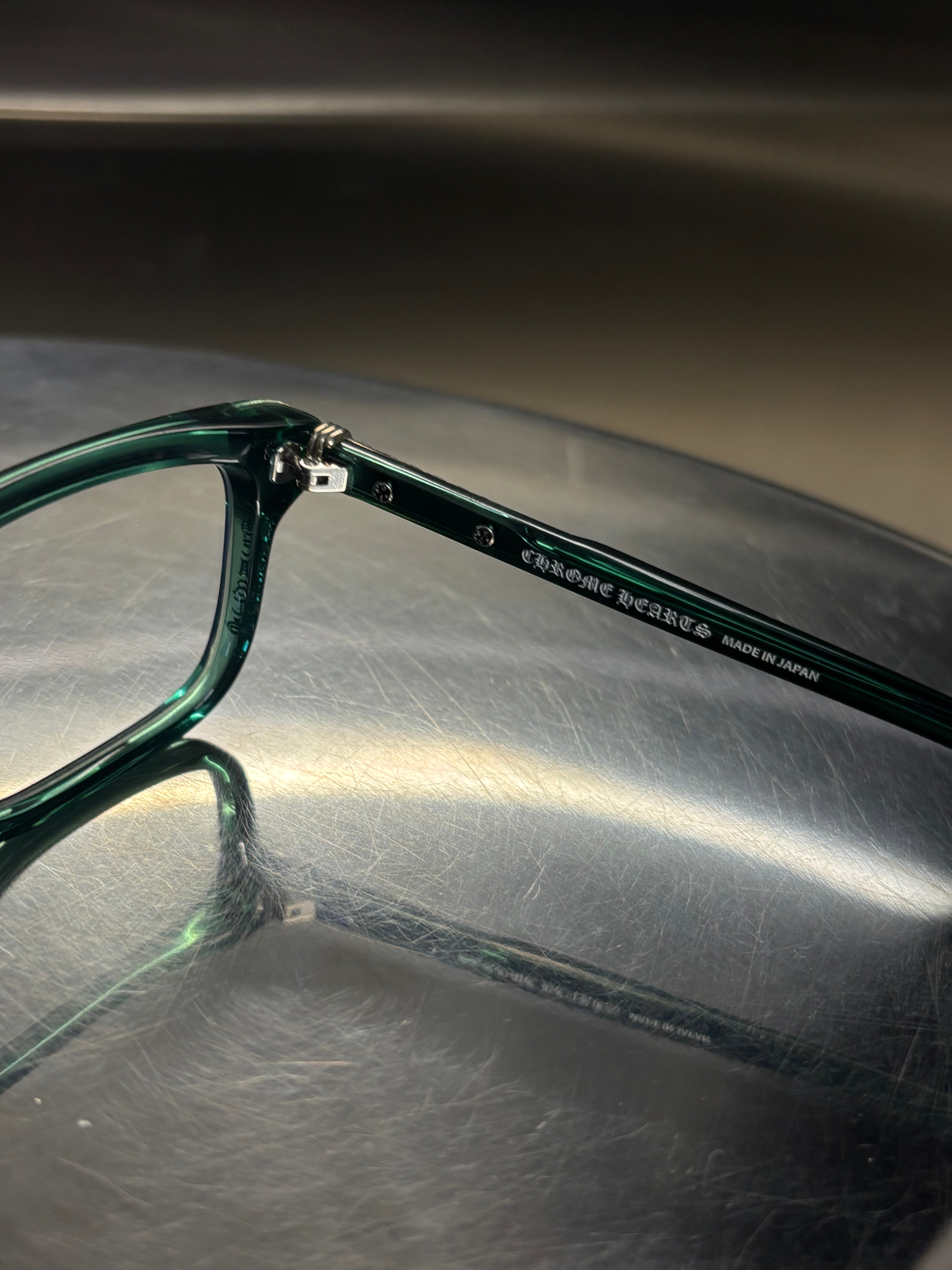 Chrome Hearts Green “Little Dingers” Frames