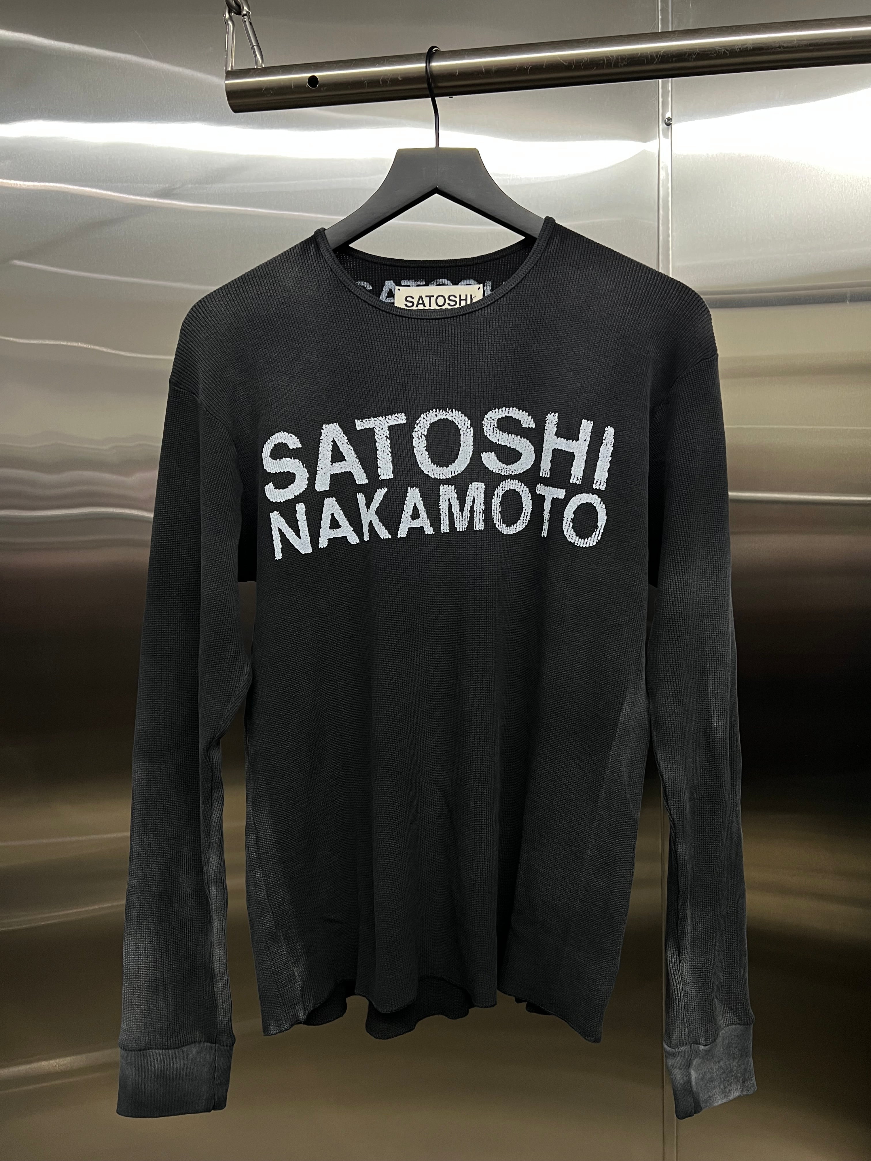 Satoshi Nakamoto logo Thermal – 521 COLLECTIONS